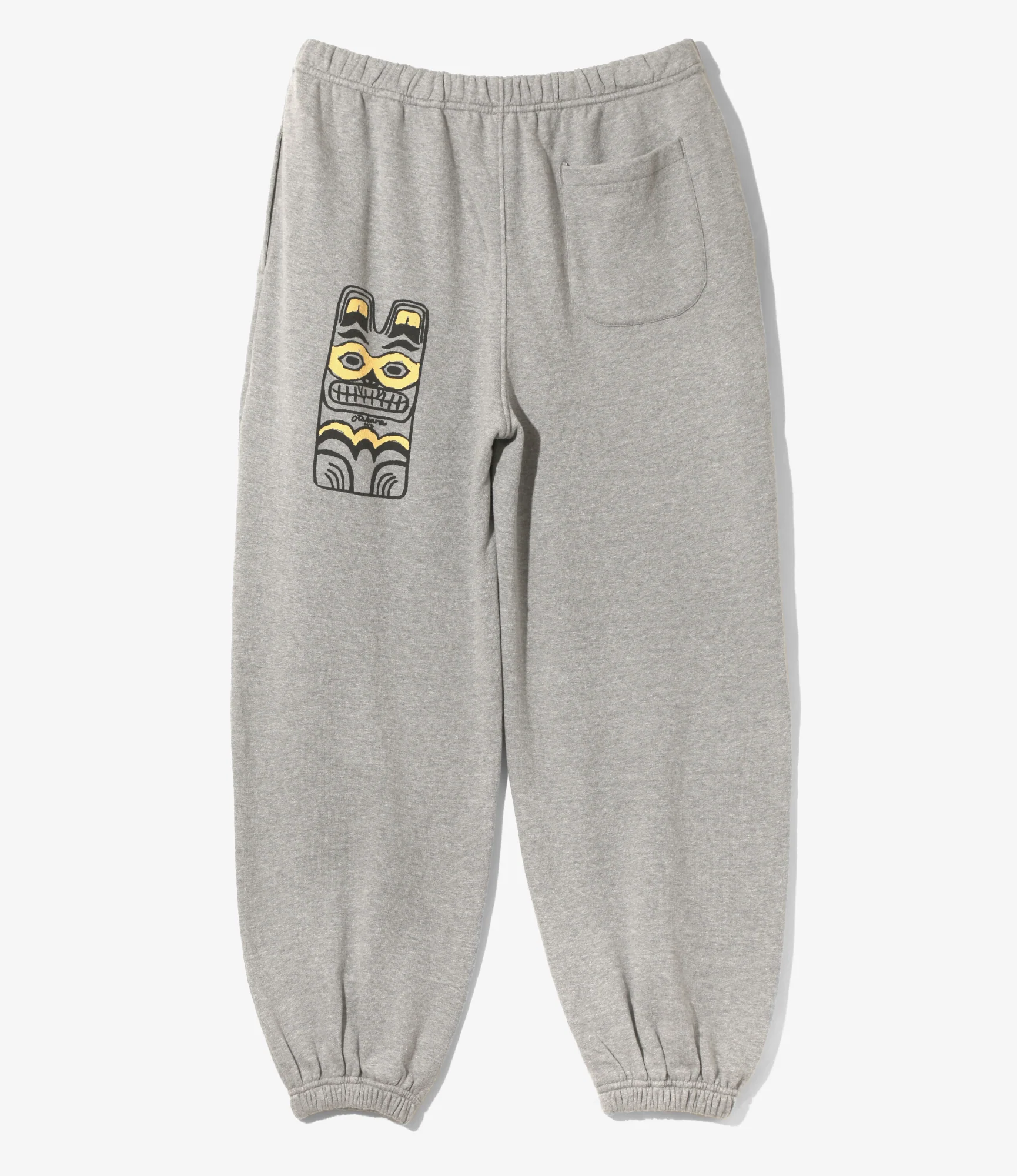 Printed Sweat Pant - H. Grey - Big Bear - Image 4