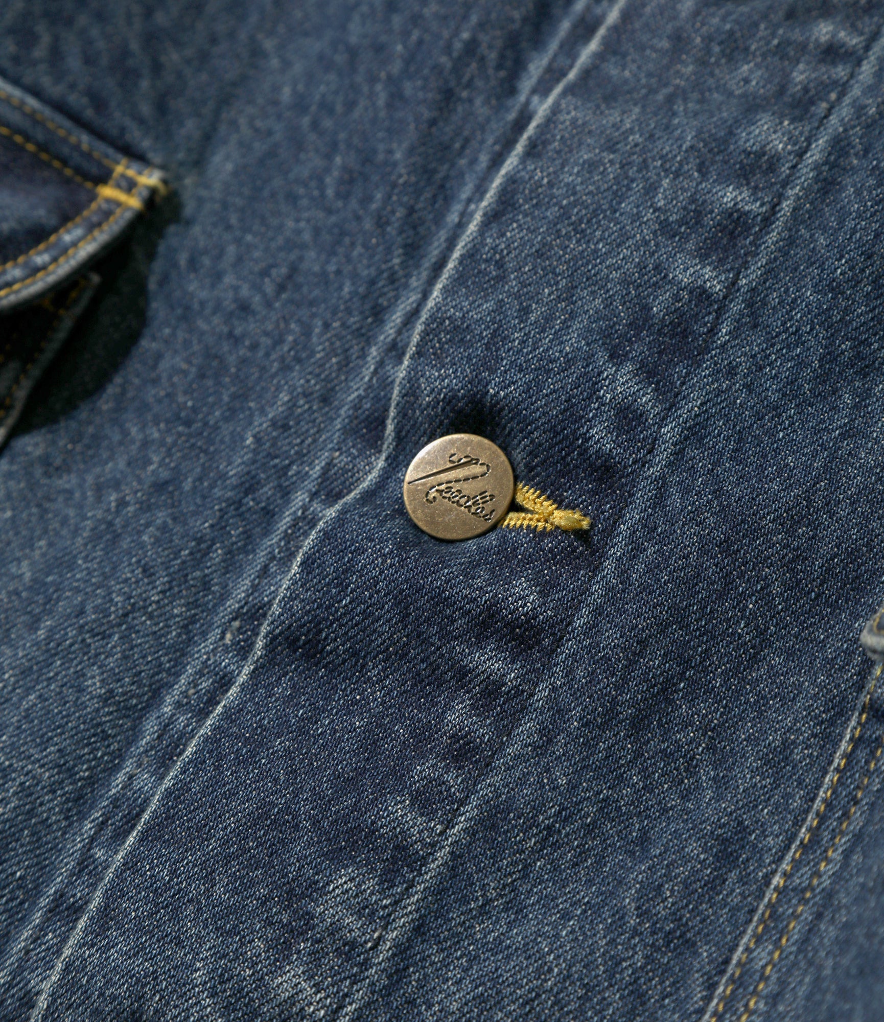 Papillon Emb. Jean Jacket - Indigo - 12oz Denim - Image 3