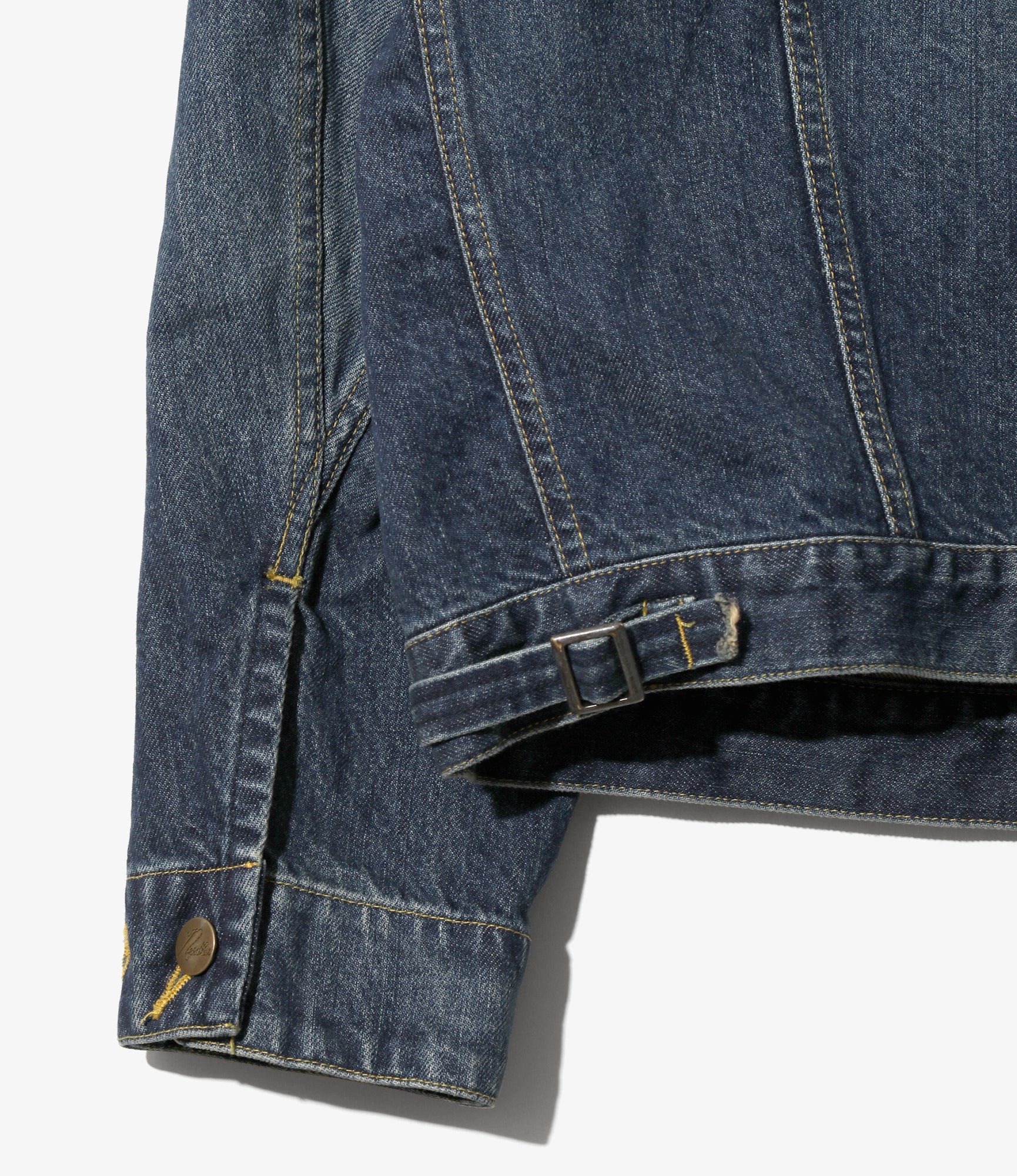 Papillon Emb. Jean Jacket - Indigo - 12oz Denim - Image 6
