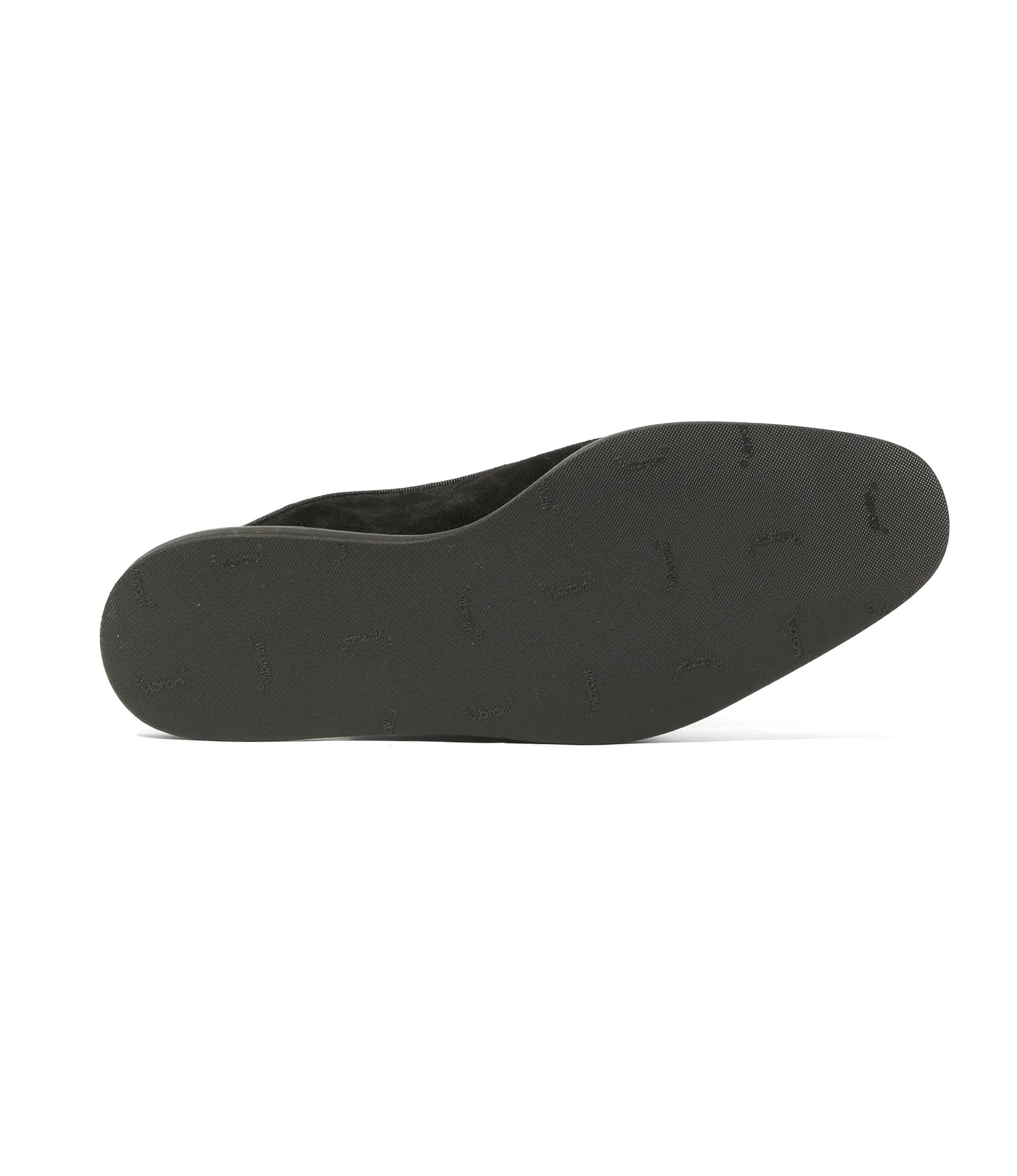 Papillon Emb. Slip-in - Black - Suede - Image 7