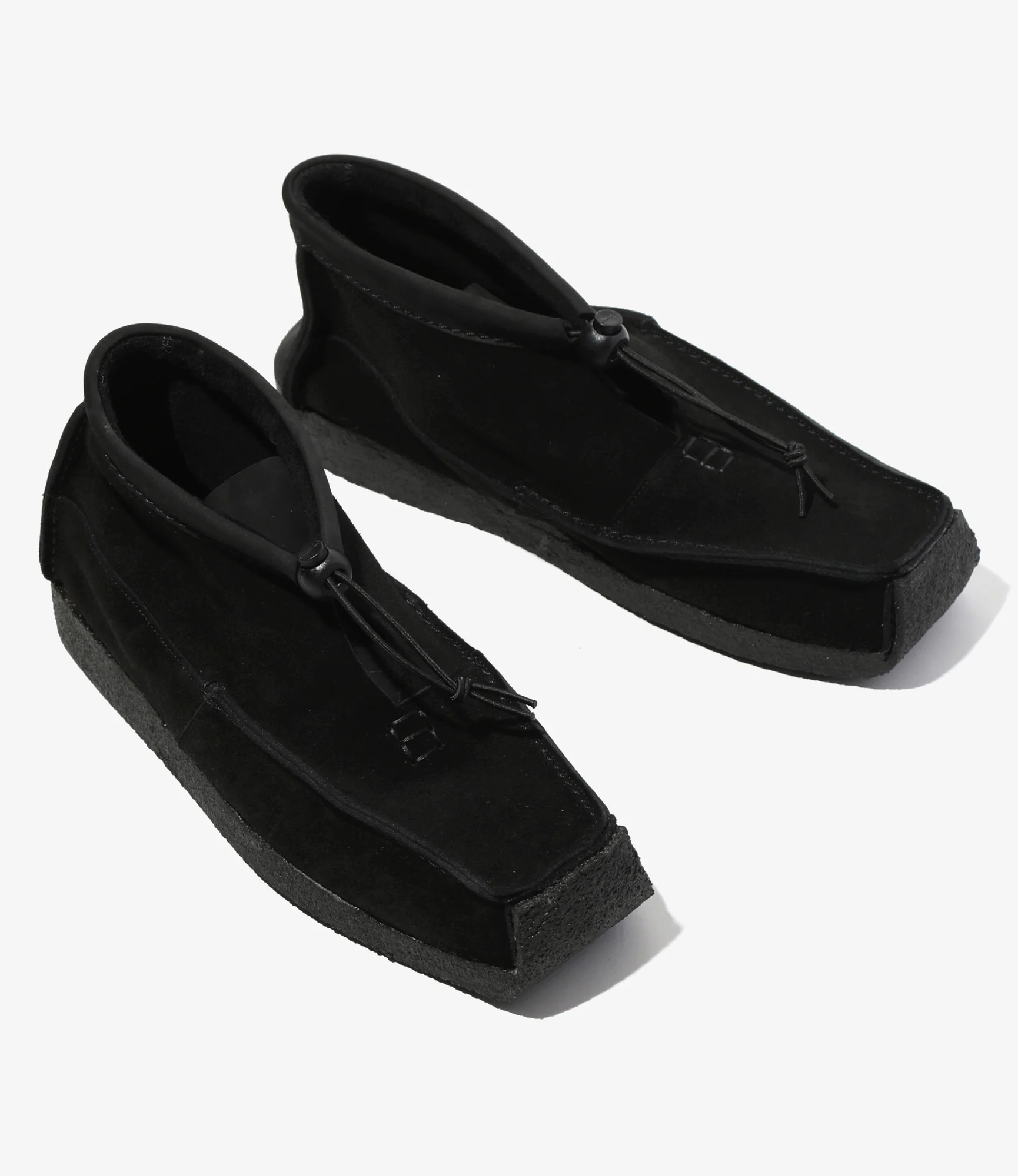 QR Moccasin - High - Black