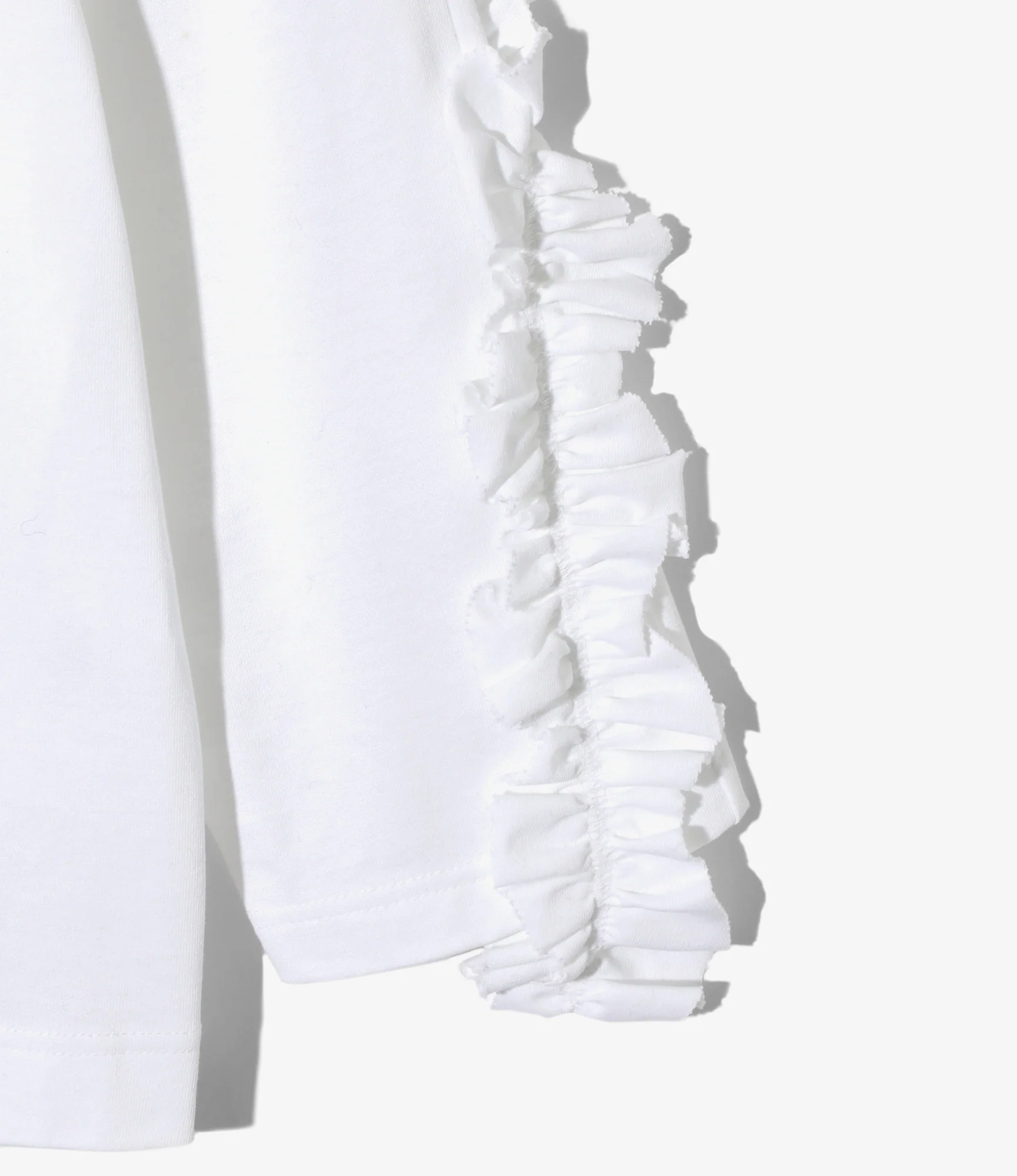 Swallow Frill Basque Shirt - White - Image 3