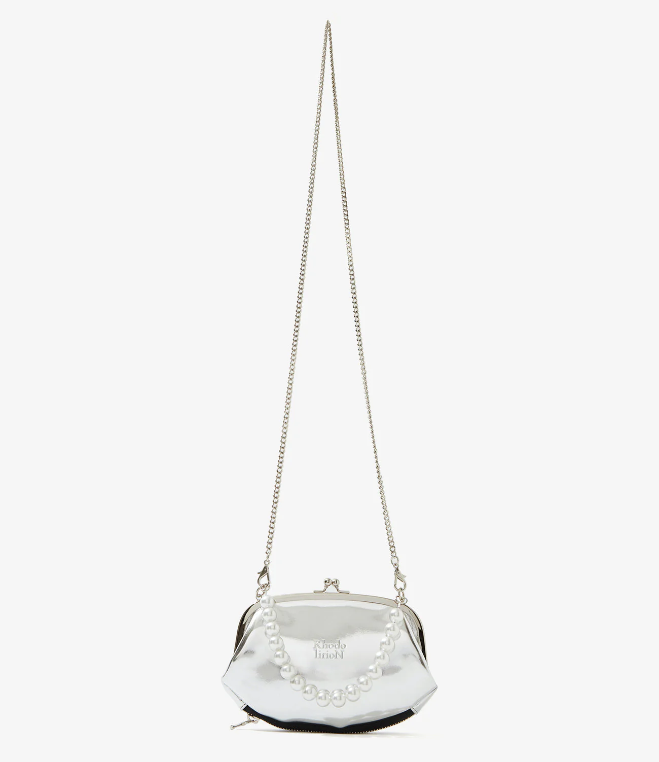 Two-way GAMAGUCHI Bag - Silver - Image 3