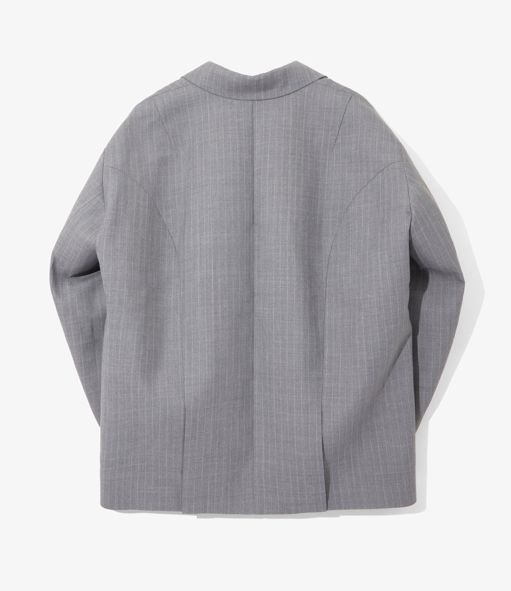 Women's Baggy Jacket - H. Grey - Gabardine - Image 3