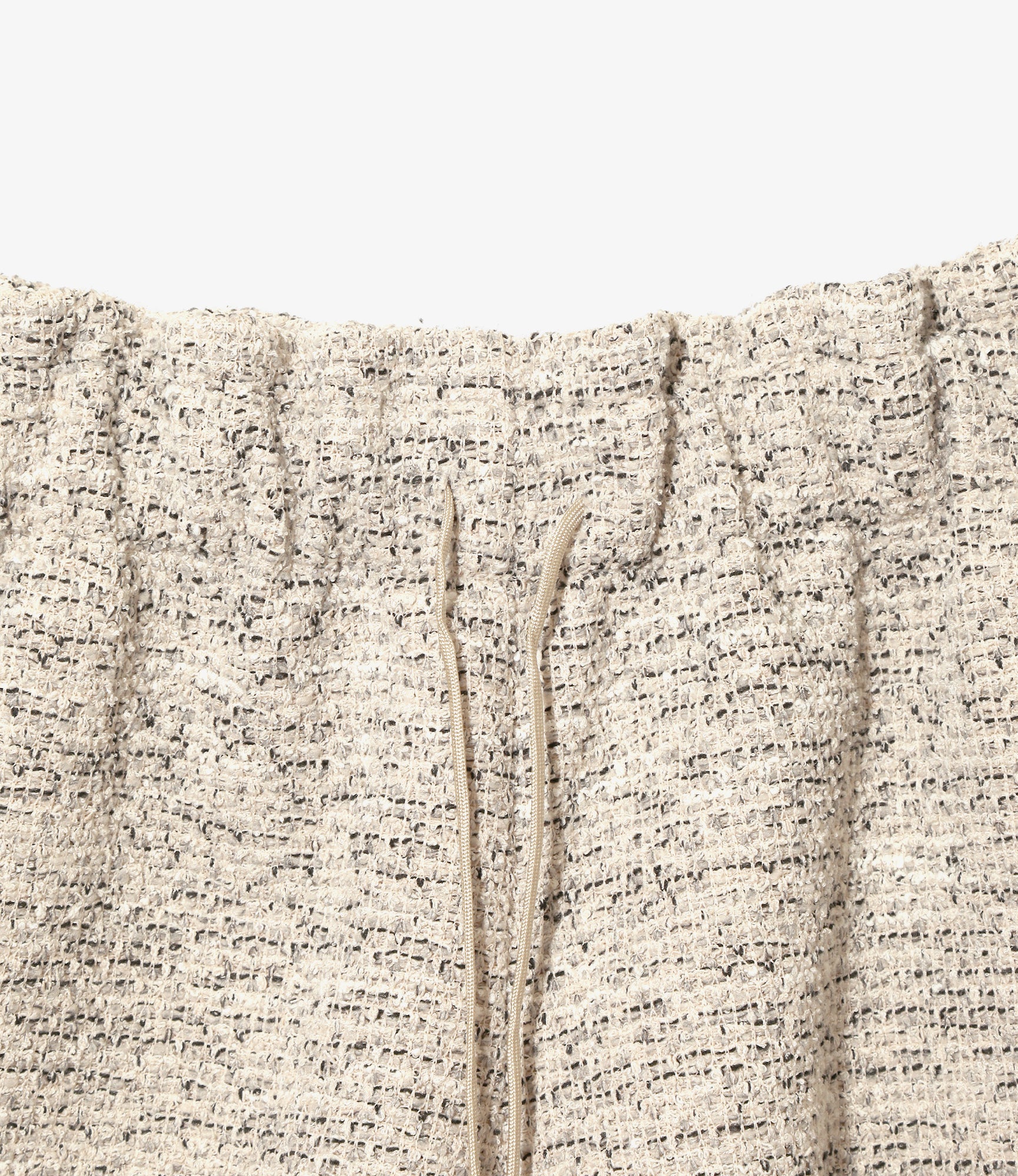 Women's Boxer Short Pant - Bonding Tweed - White - Image 2