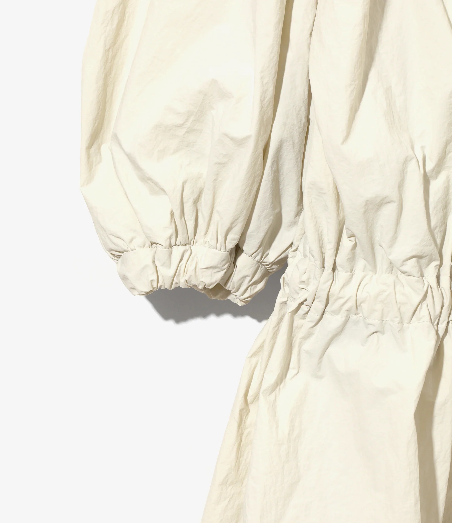 Women's Hooded Zip Coat - Natural - Image 2