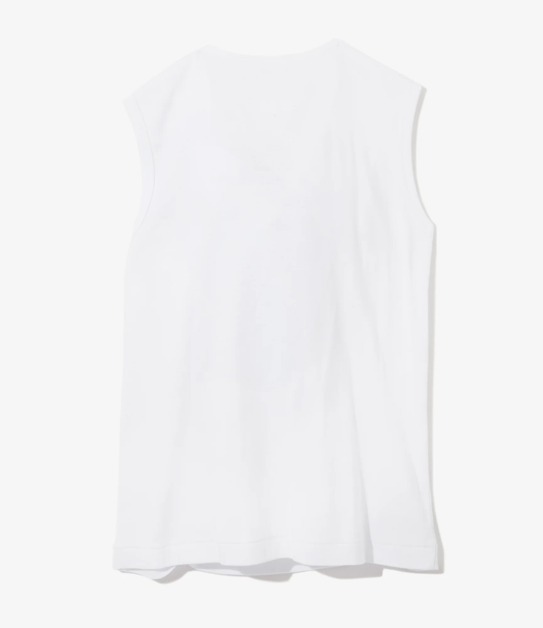 Women's One Knot Sleeveless Top - White - Image 3