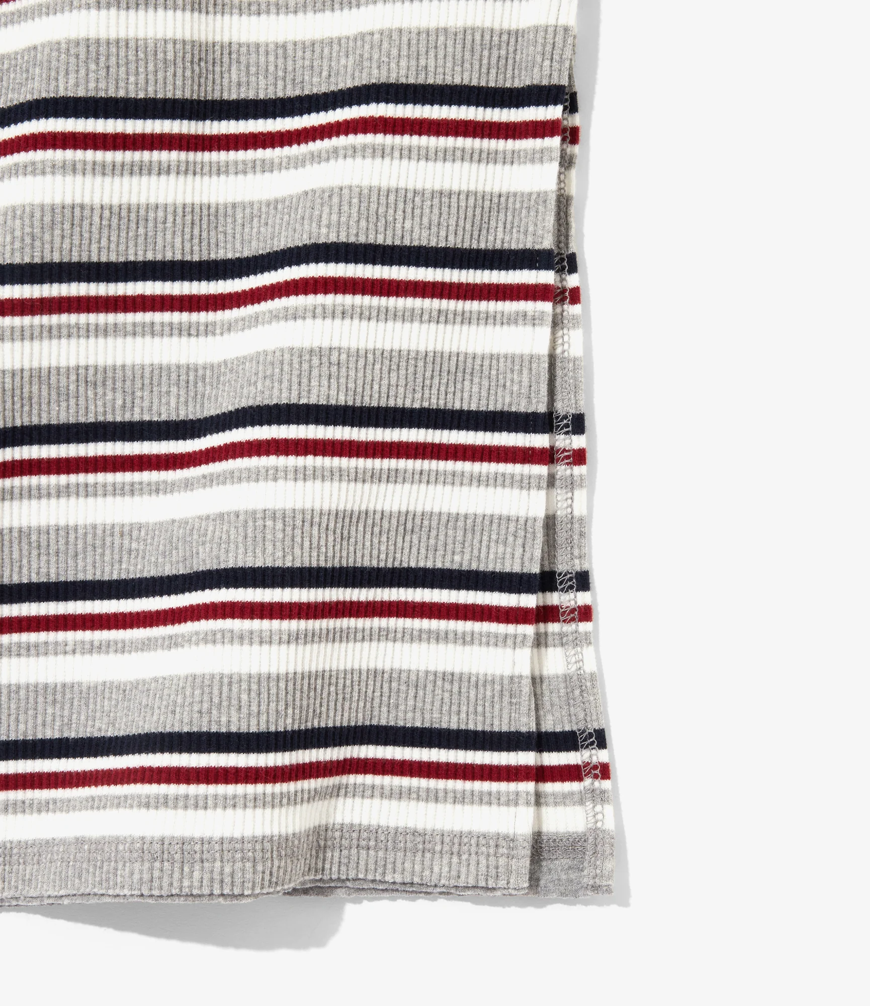 Women's Pencil Skirt - H. Grey - Random Stripe - Image 2