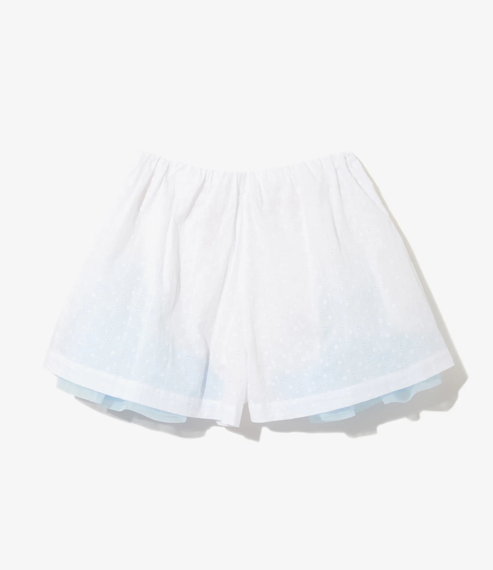 Women's Short Pant - White - Lawn Lace - Image 4
