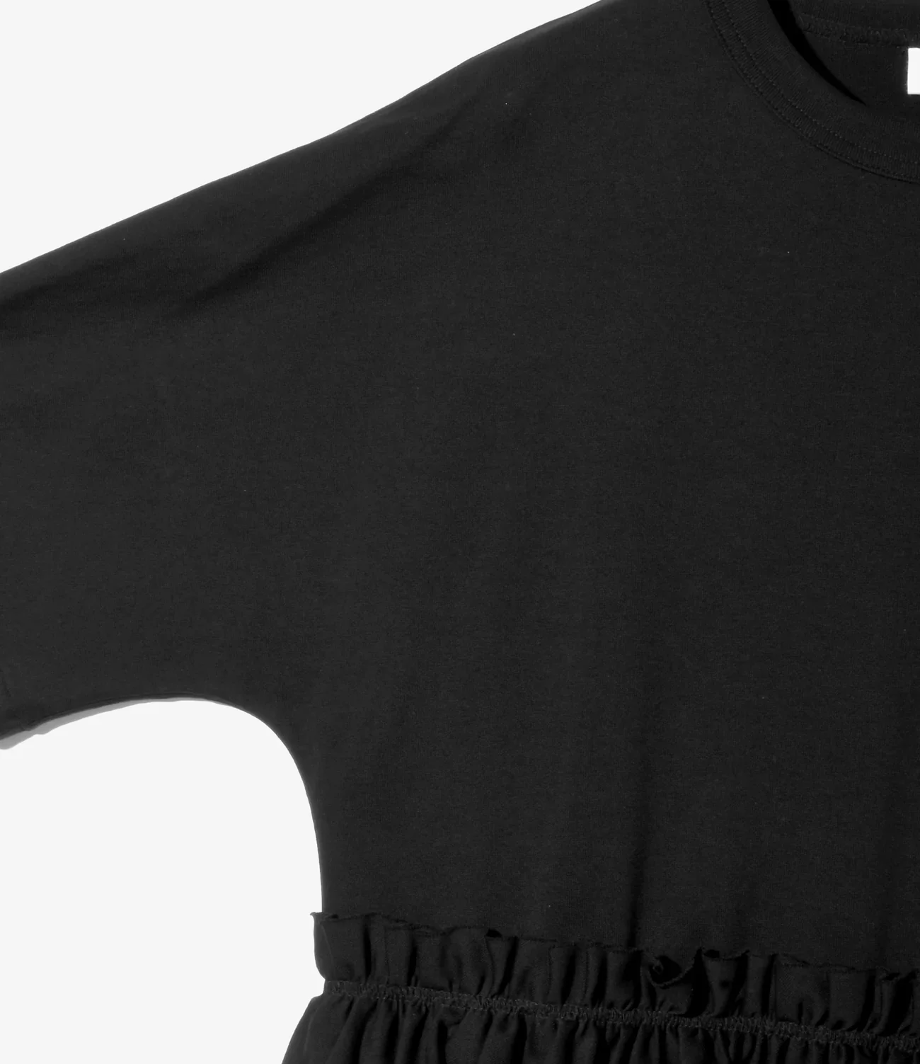 Women's Swallow Frill Tiered Top - Black - Image 3