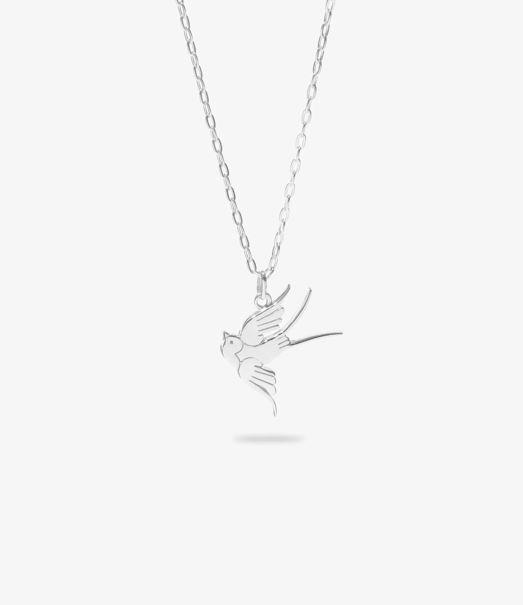 Women's Swallow Pendant - Silver - 925 Silver