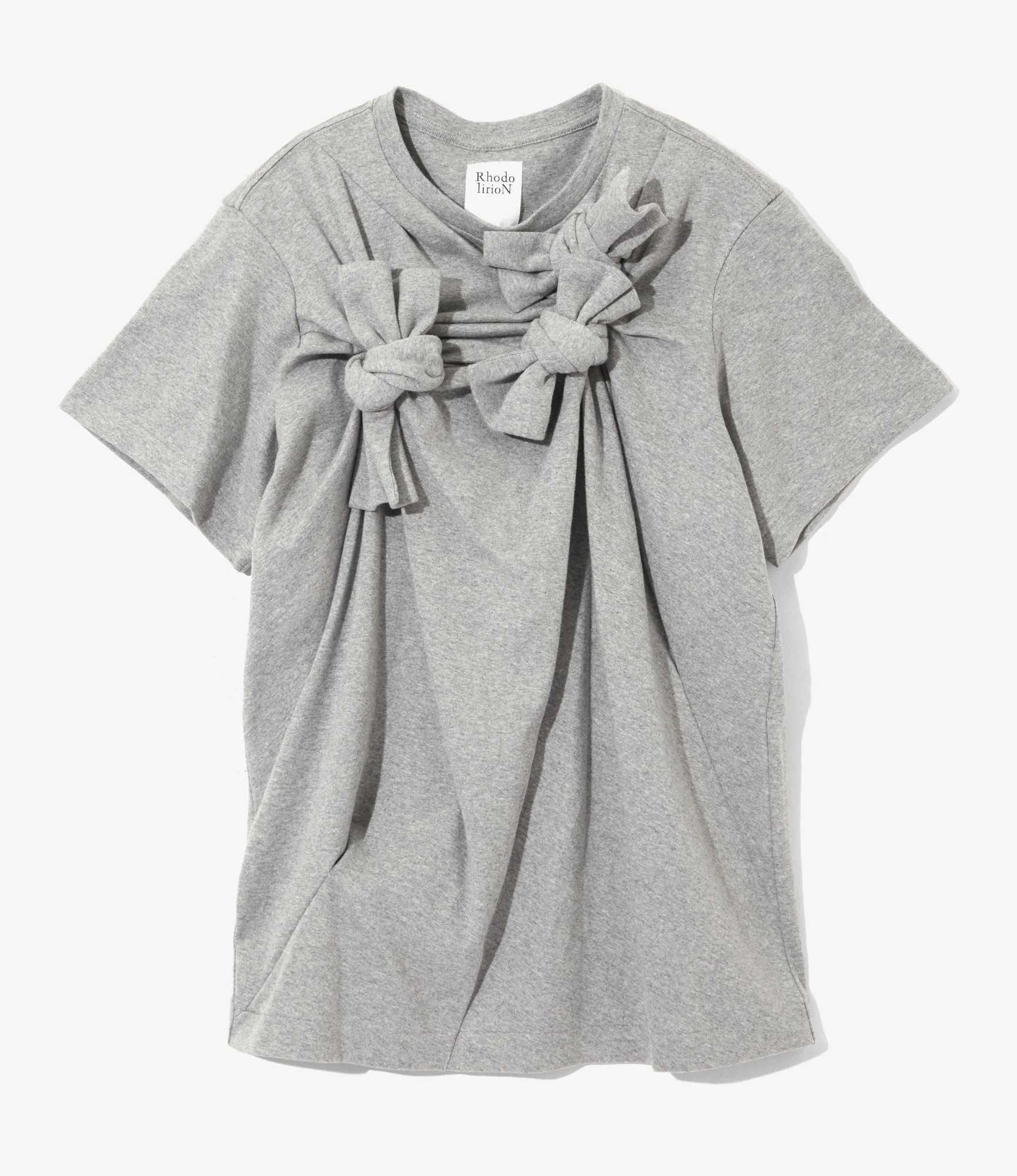Women's Three Knot Short Sleeve Top - H. Grey