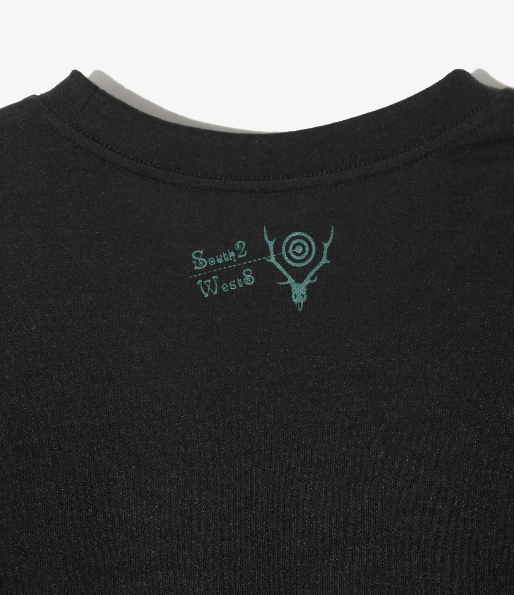 S/S Crew Neck Tee - Black - IN SHADOWS - Image 4