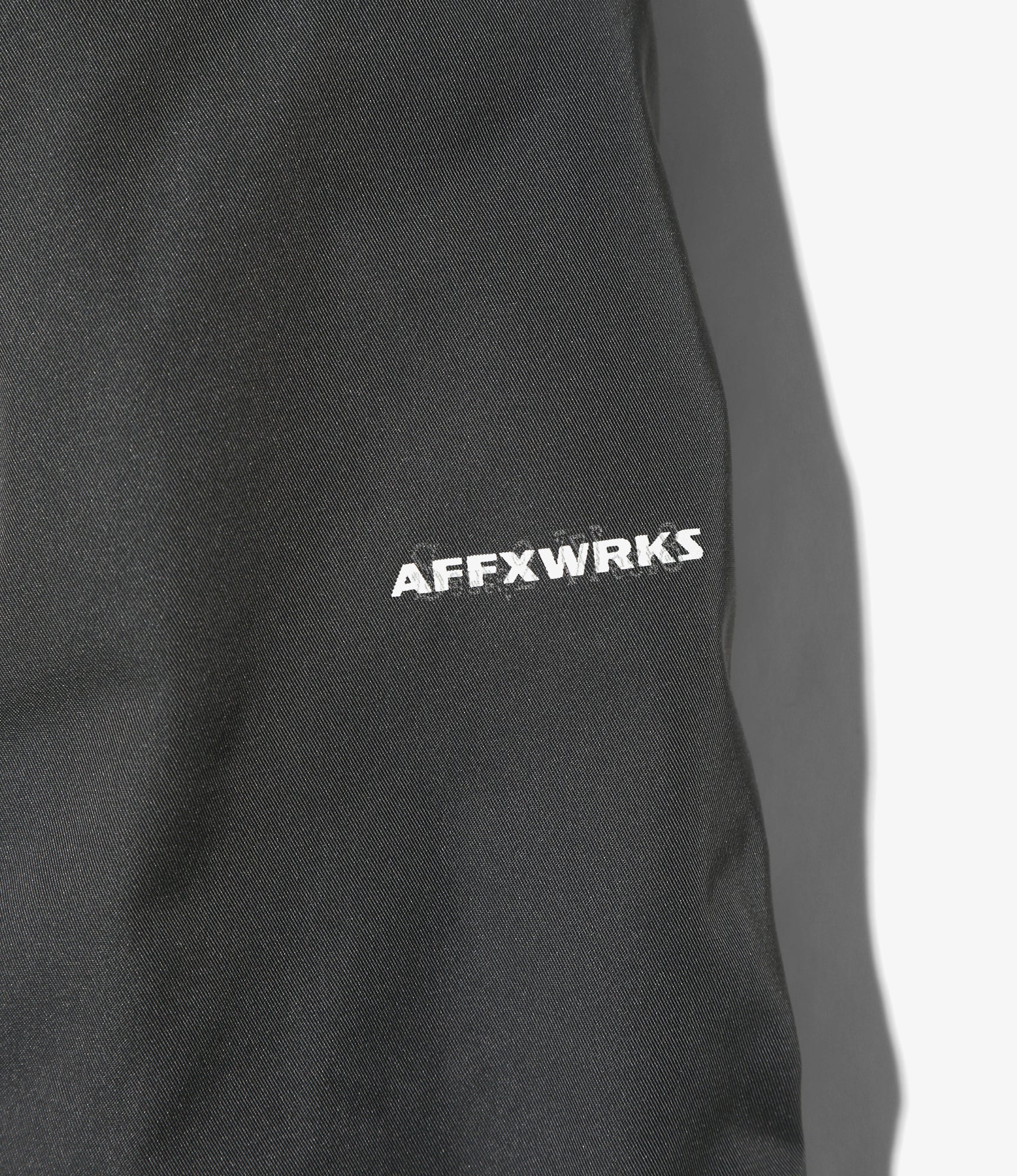 S2W8 x AFFXWRKS - Belted C.S. Pant - Charcoal - Poly Gabardine - Image 3