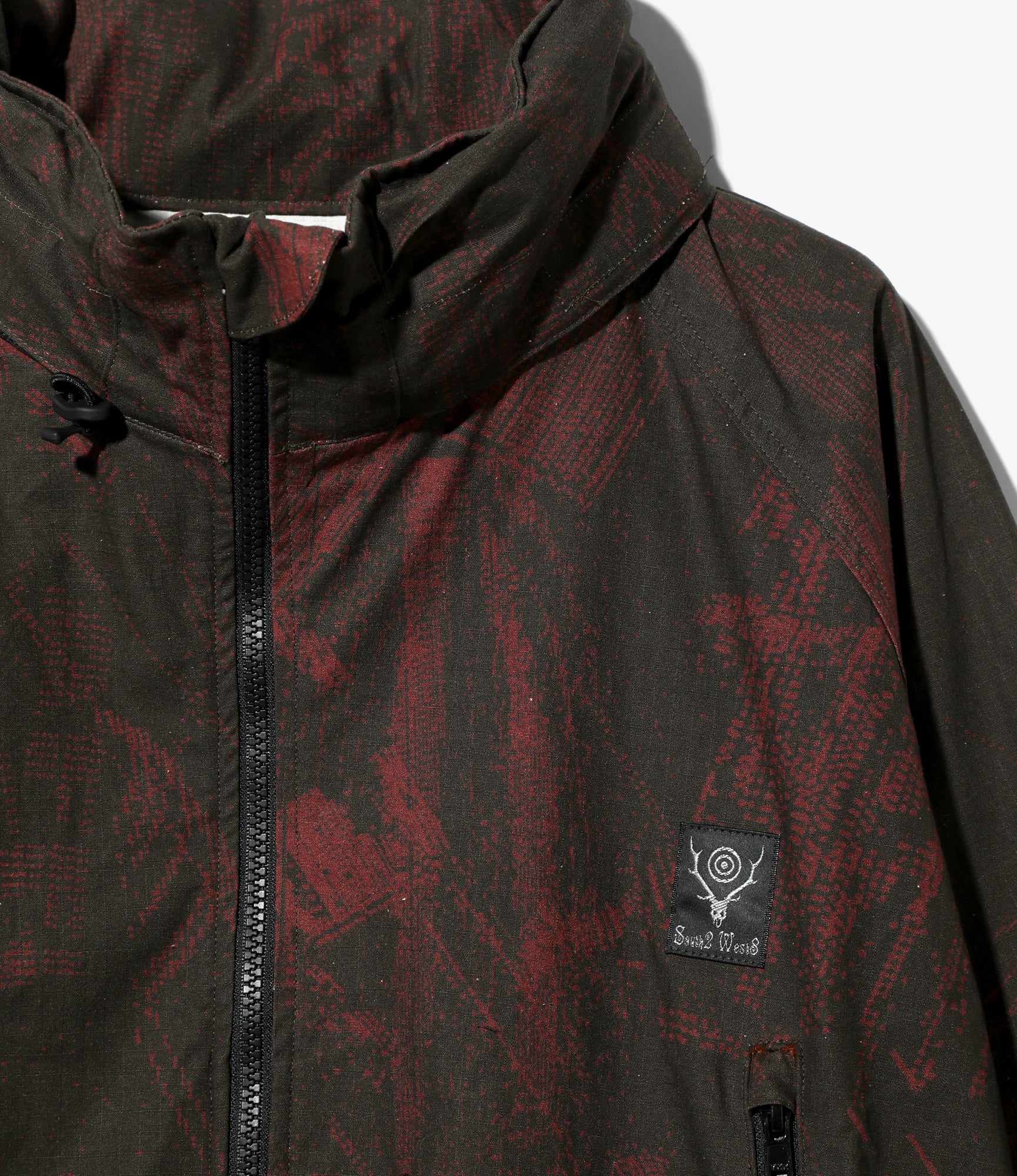 S2W8 x AFFXWRKS - Weather Effect Jacket - Black Cotton Ripstop/Printed - Image 2