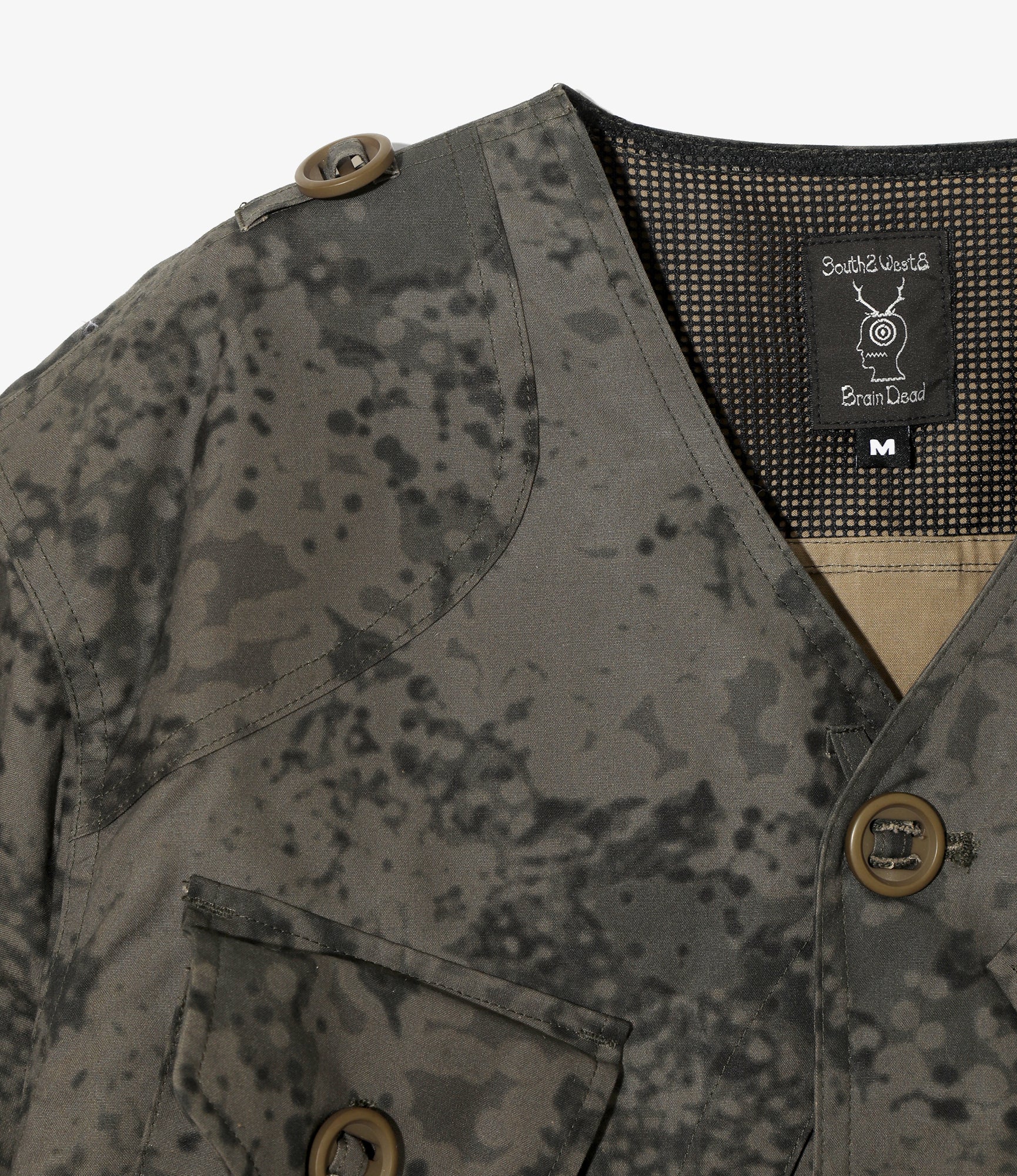 S2W8 x Brain Dead - Tenkara Jacket - Grey - Image 3