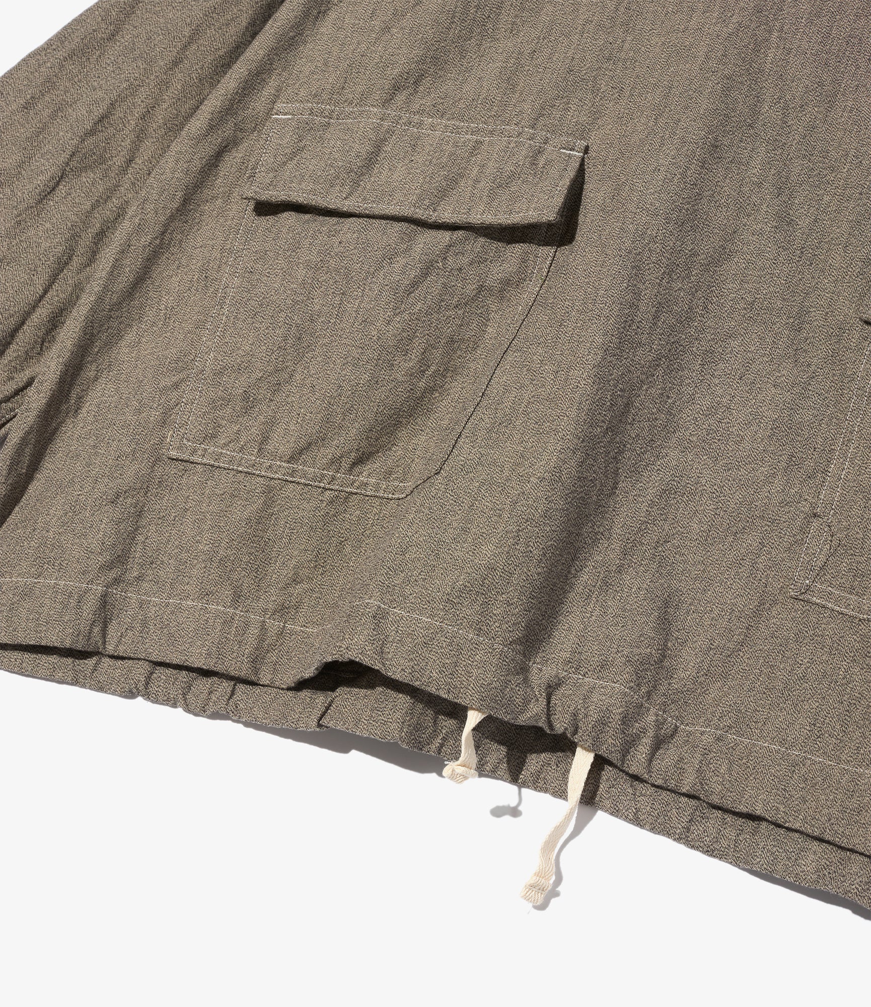 Salvage Smock - H. Grey Cotton Chambray - Image 2