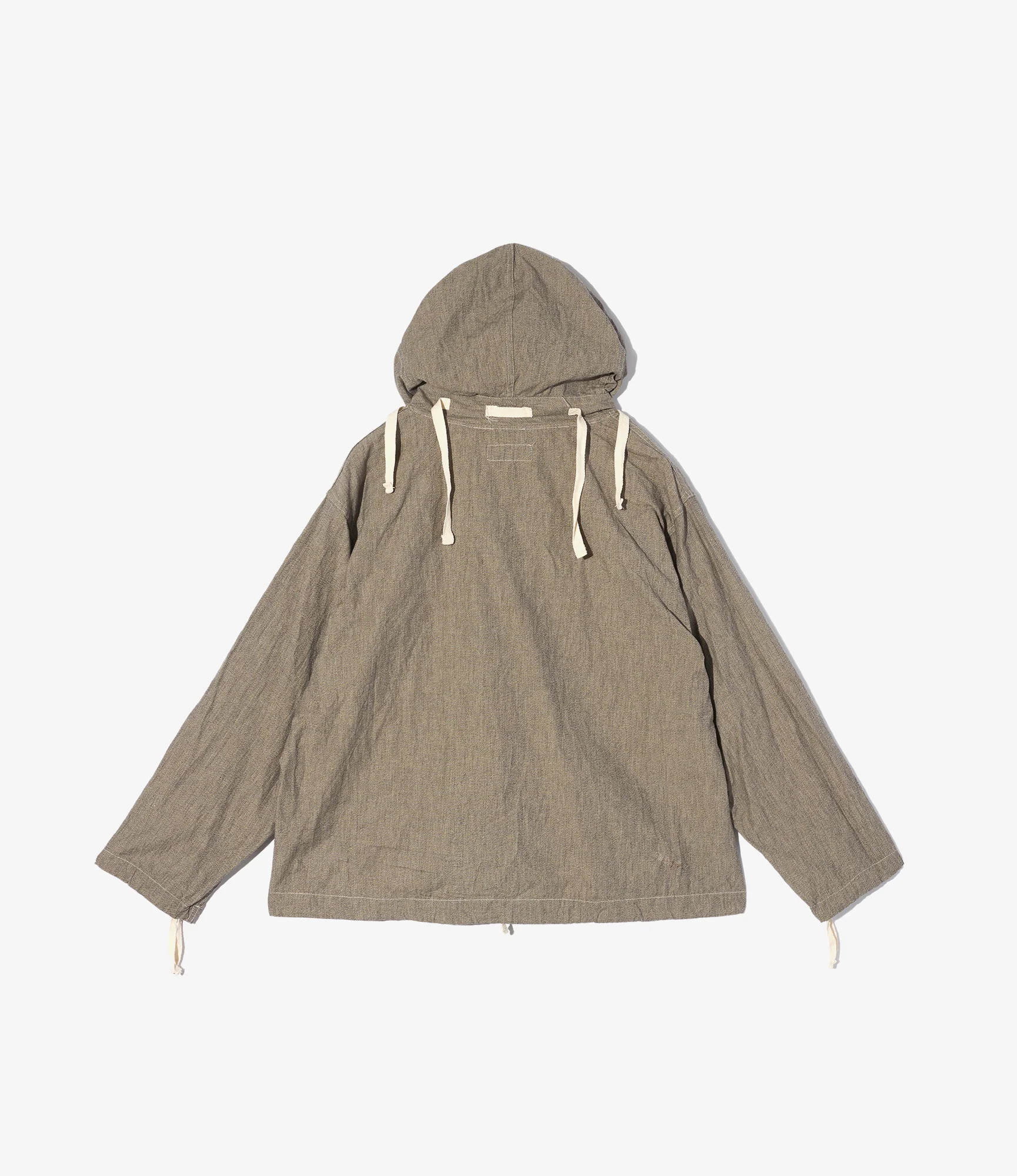 Salvage Smock - H. Grey Cotton Chambray - Image 3