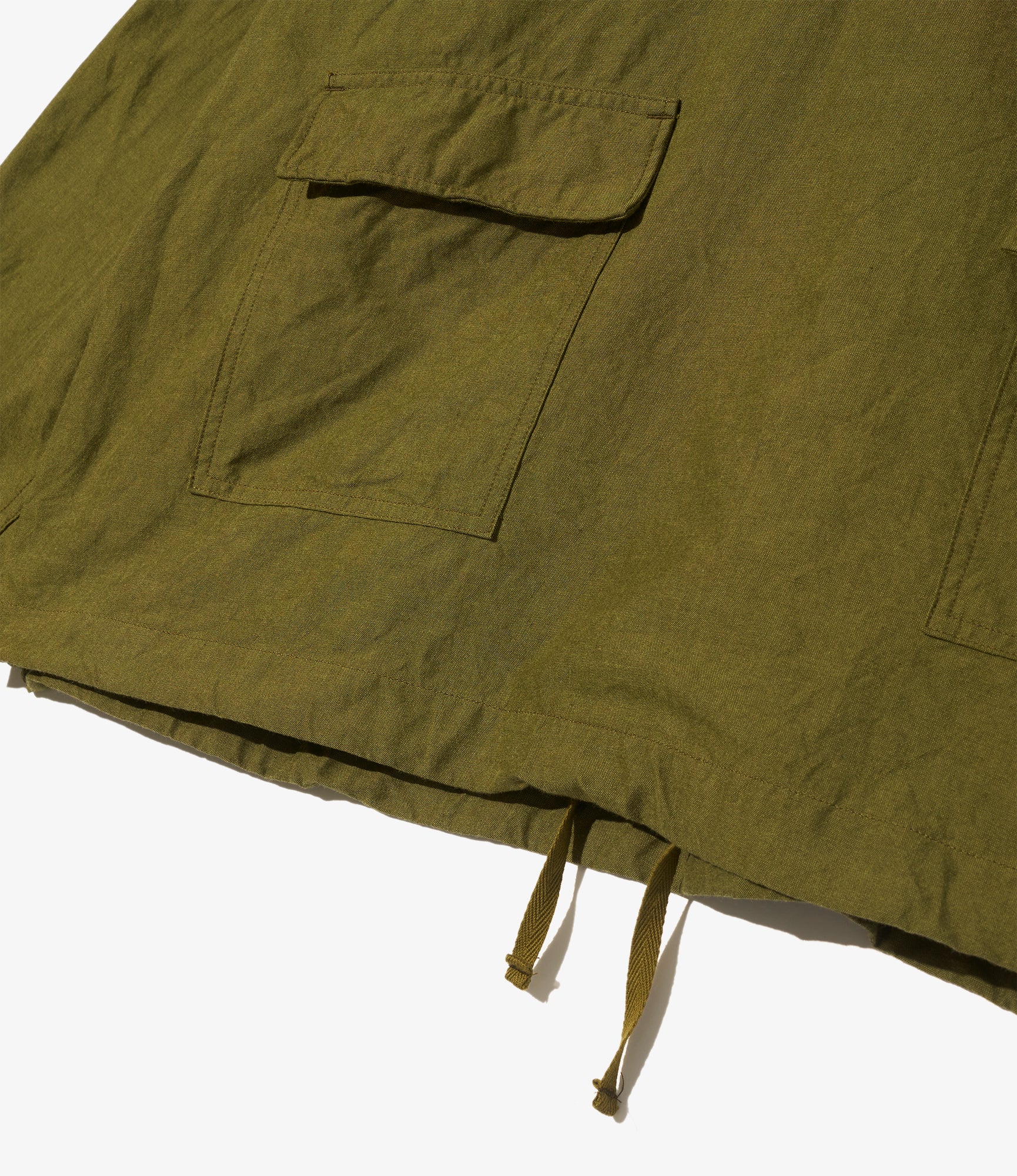 Salvage Smock - Olive Cotton Iridescent - Image 2
