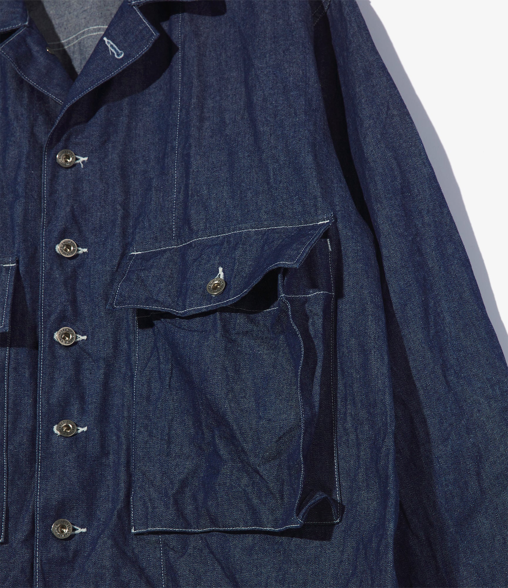 Sea Bees Jacket - Indigo Industrial 8oz Denim - Image 2