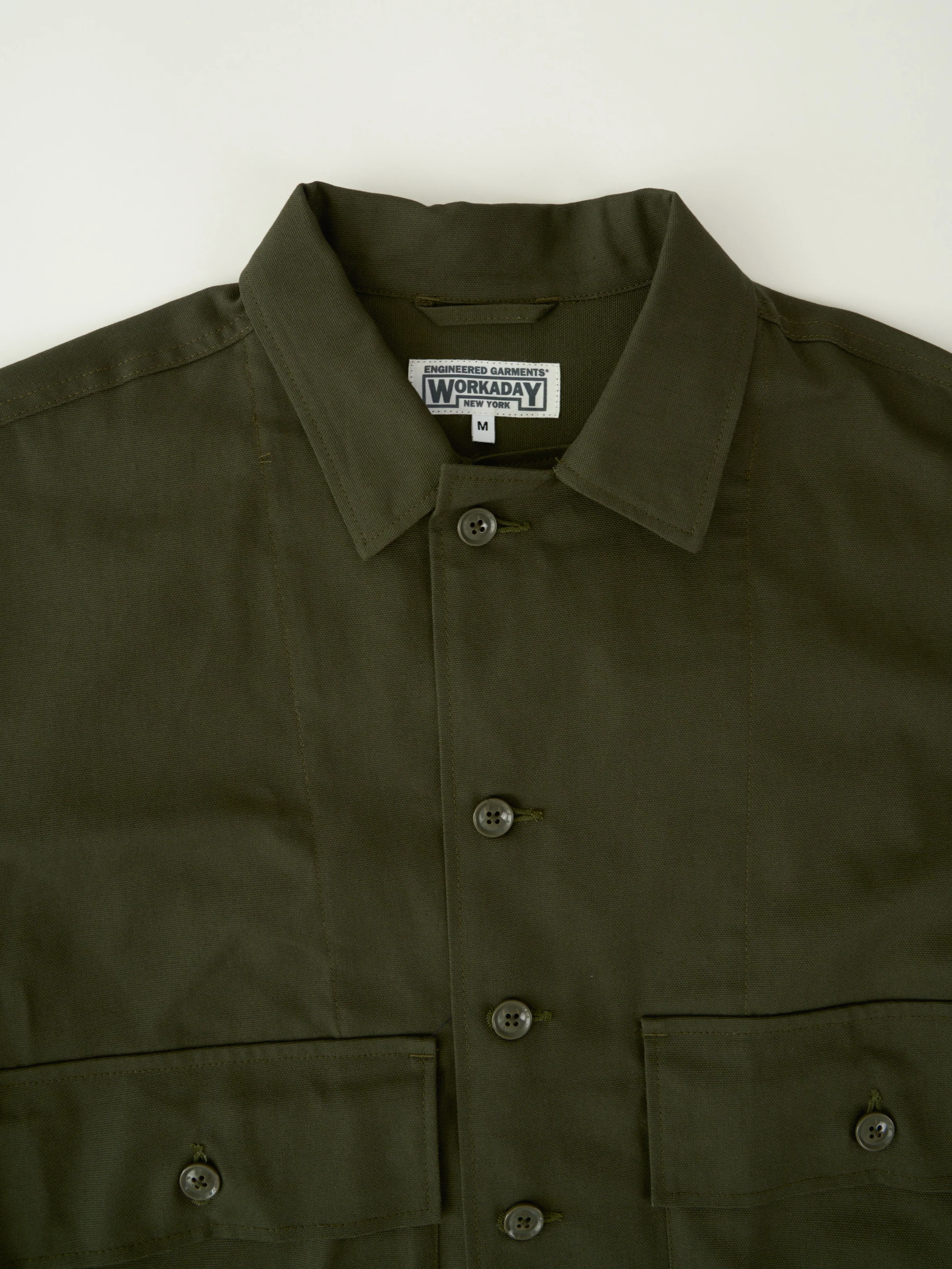 Sea Bees Jacket - Olive 7oz Cotton Duck - Image 3