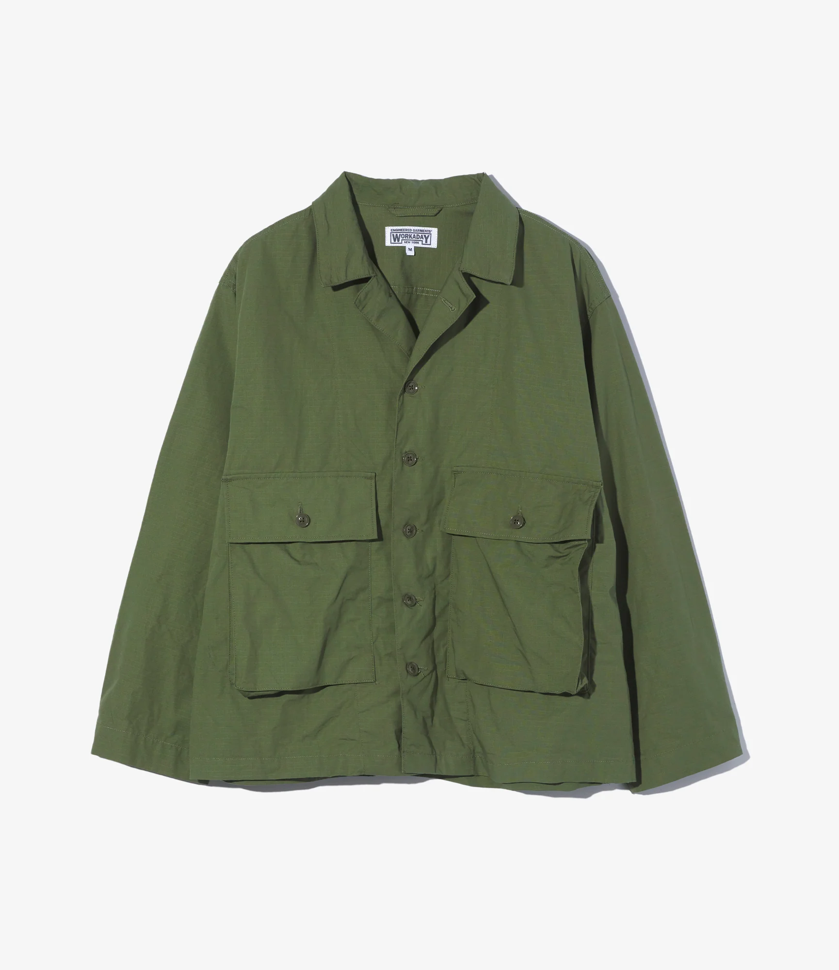 Sea Bees Jacket - Olive Cotton Ripstop