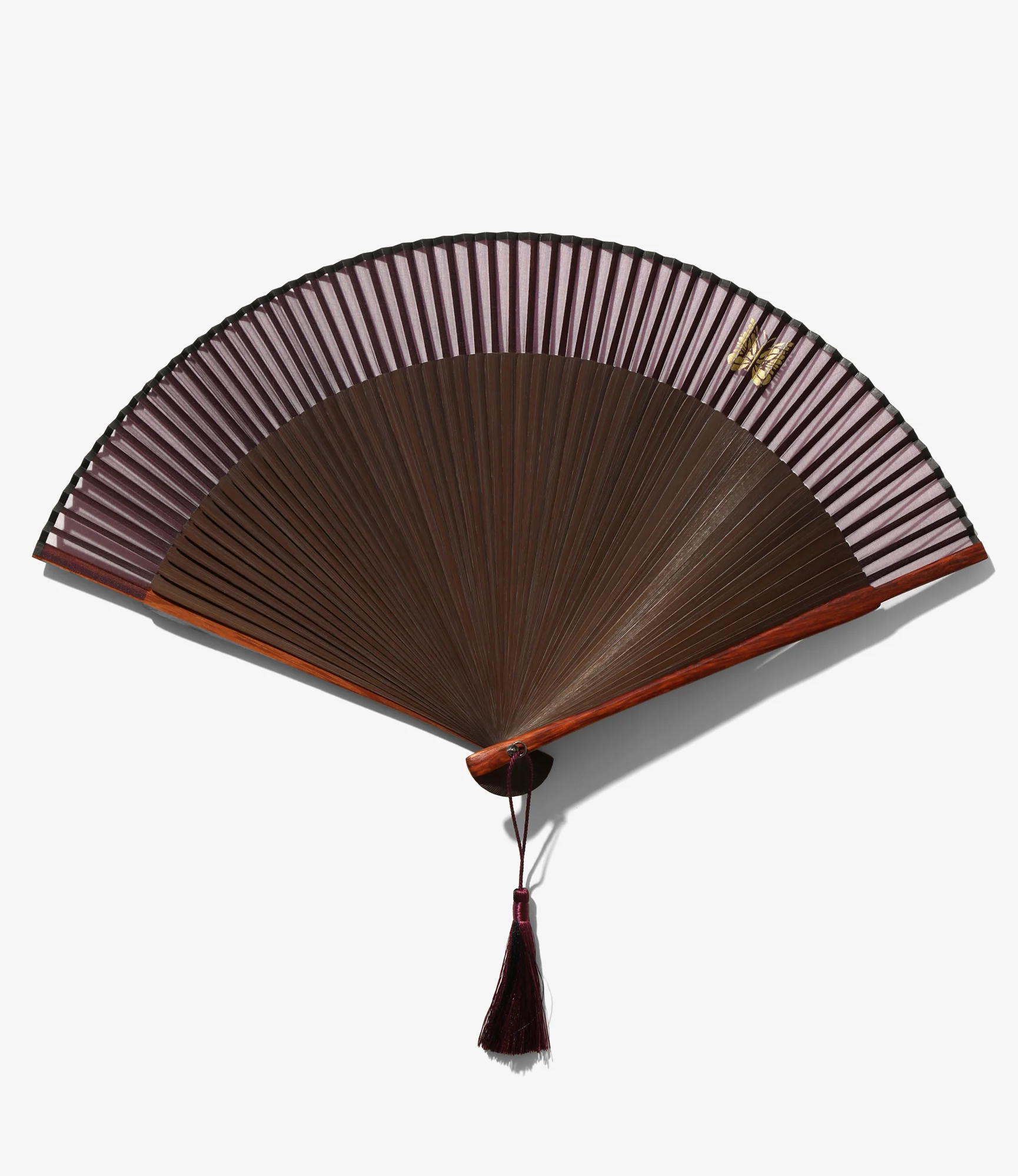 Sensu Foldable Handy Fan - Shitan - 60 Ken