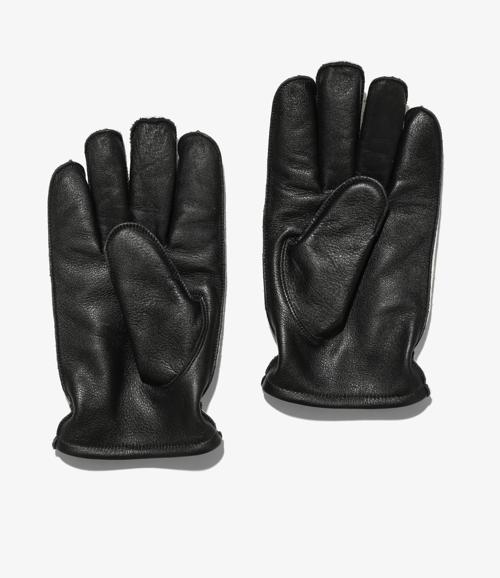 Motorcycle Glove - Tricolour - Cowhide Leather - Image 3