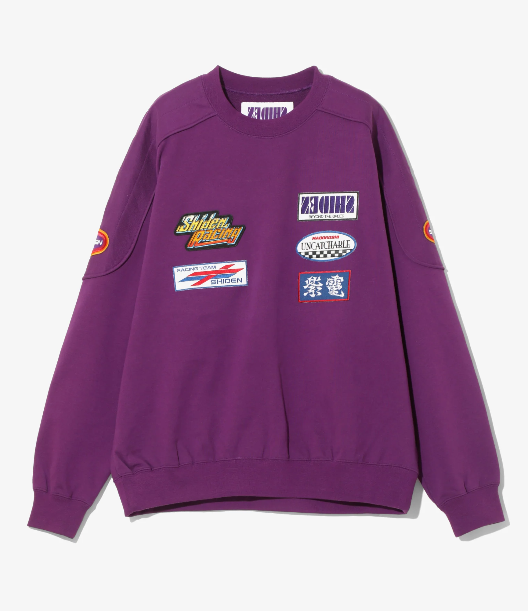 Motorcycle Sweat Shirt - Purple