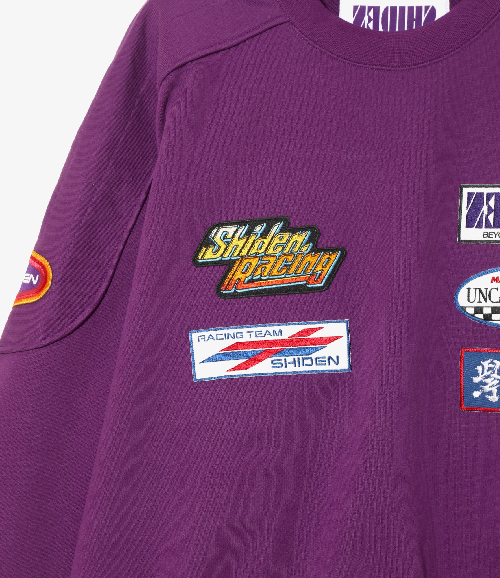 Motorcycle Sweat Shirt - Purple - Image 2
