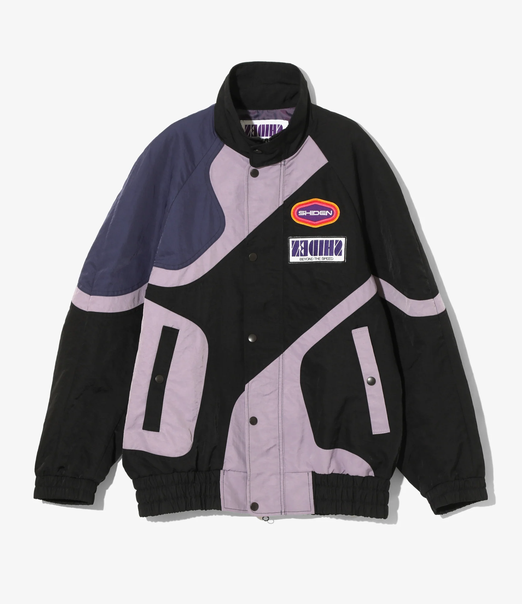 Racing Jacket - Purple - Nylon Sateen