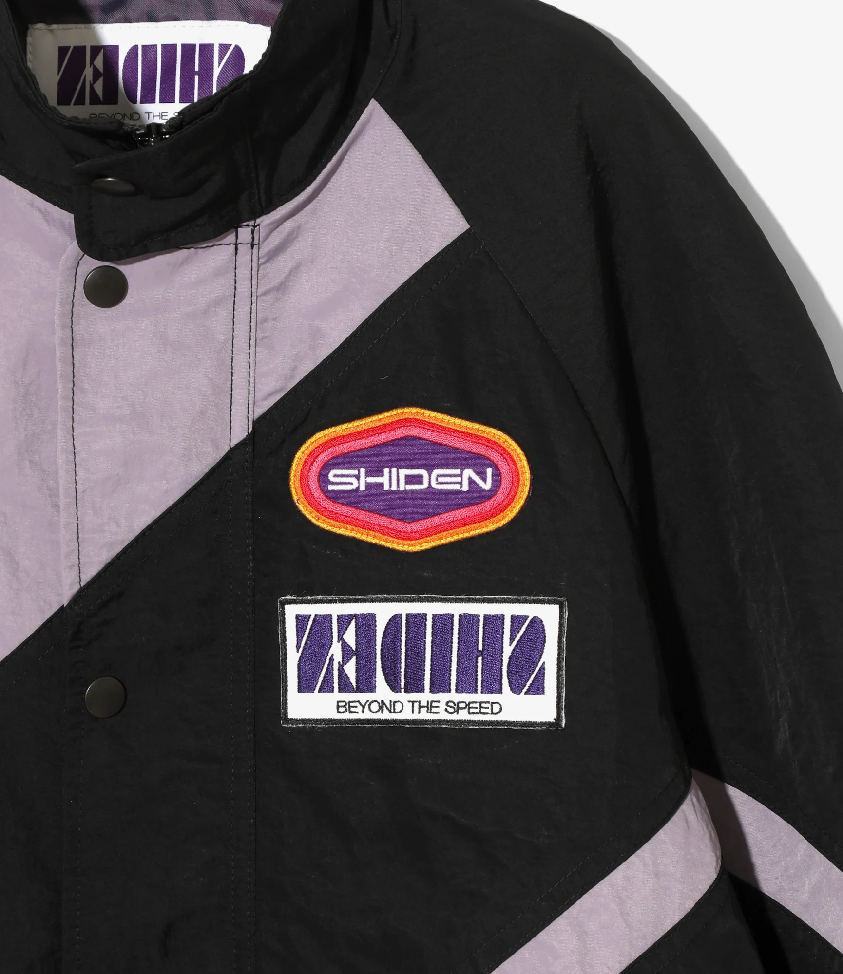 Racing Jacket - Purple - Nylon Sateen - Image 2