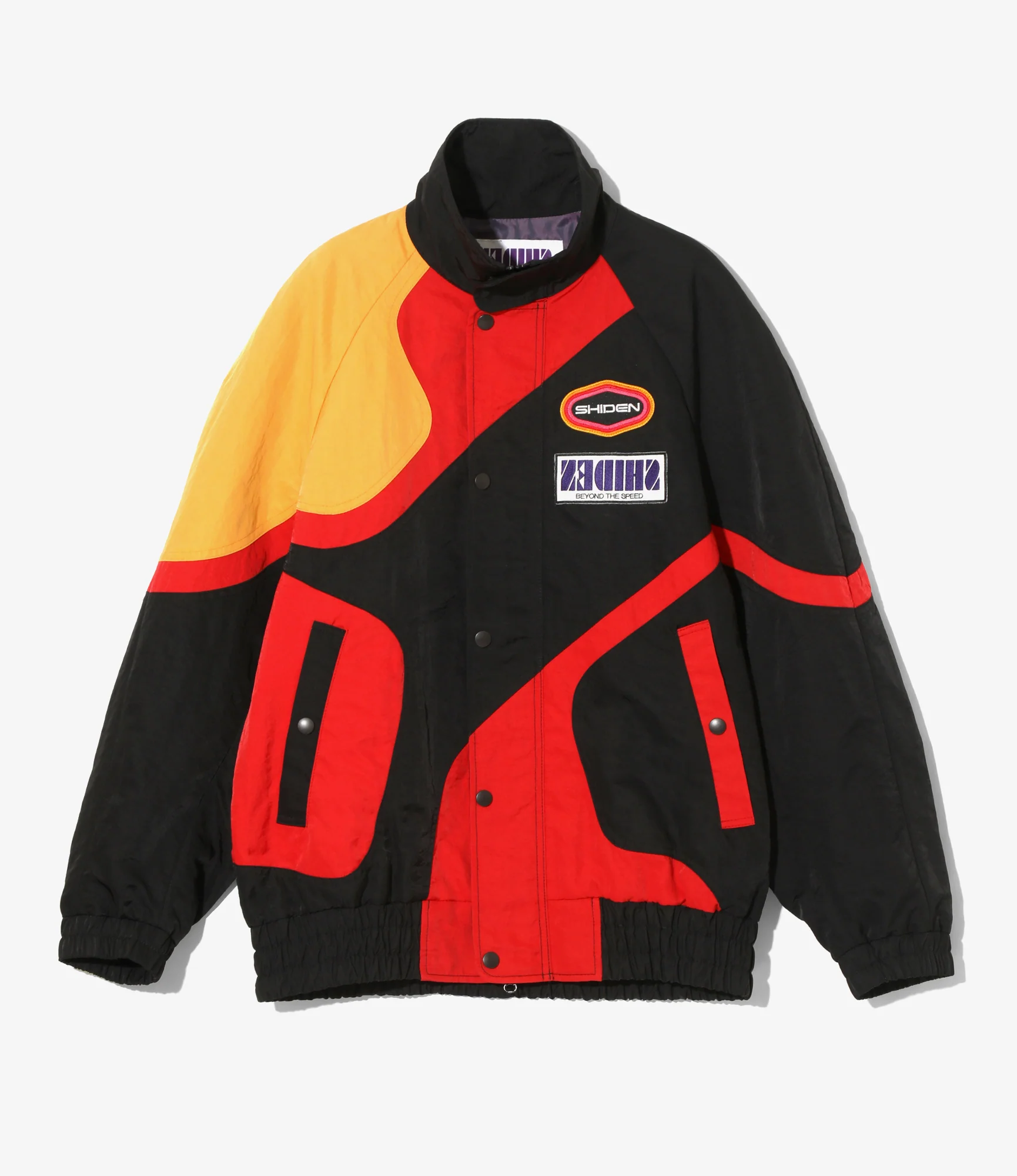 Racing Jacket - Red - Nylon Sateen