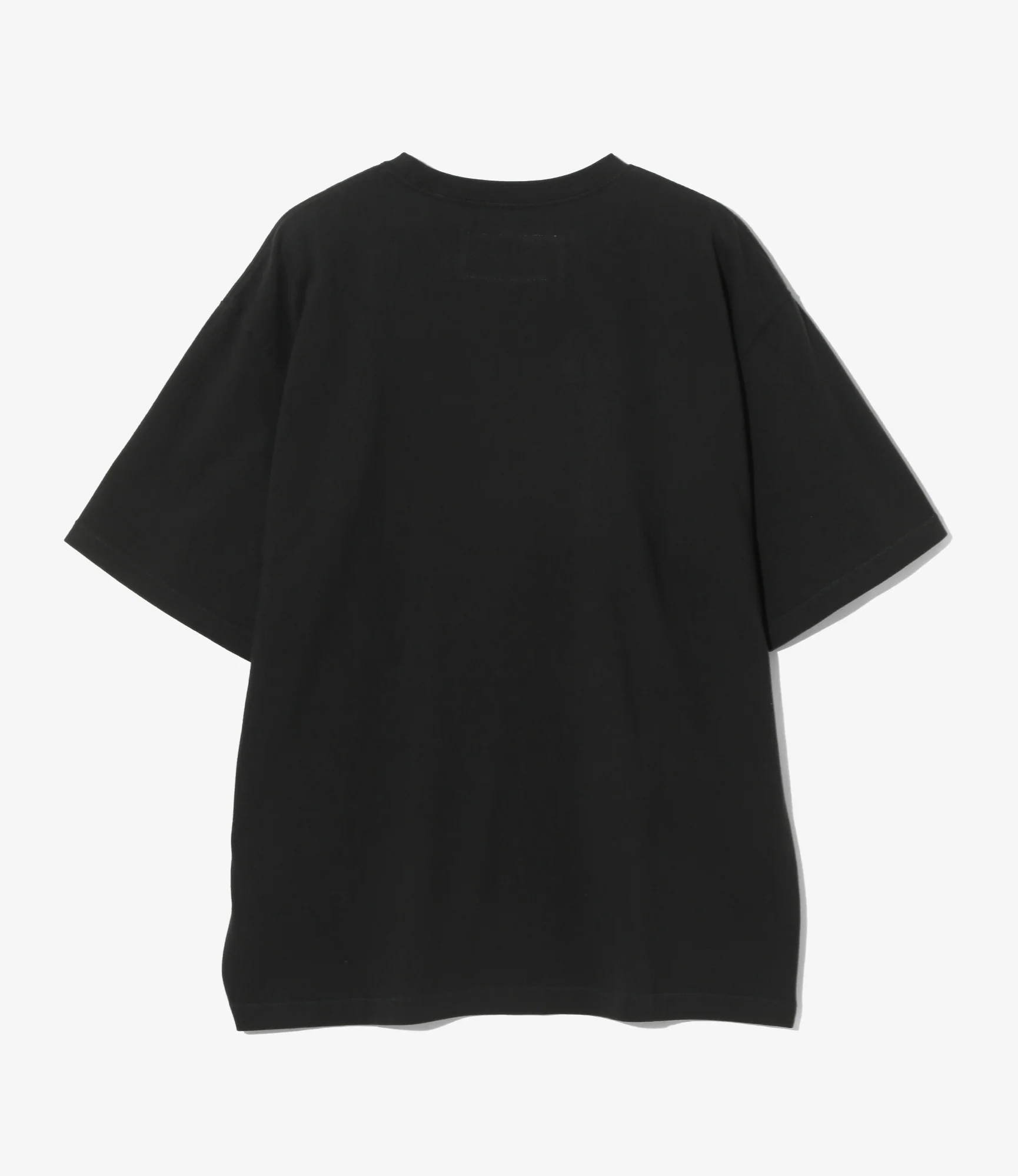S/S Tee - Black - Flame Tire - Image 3