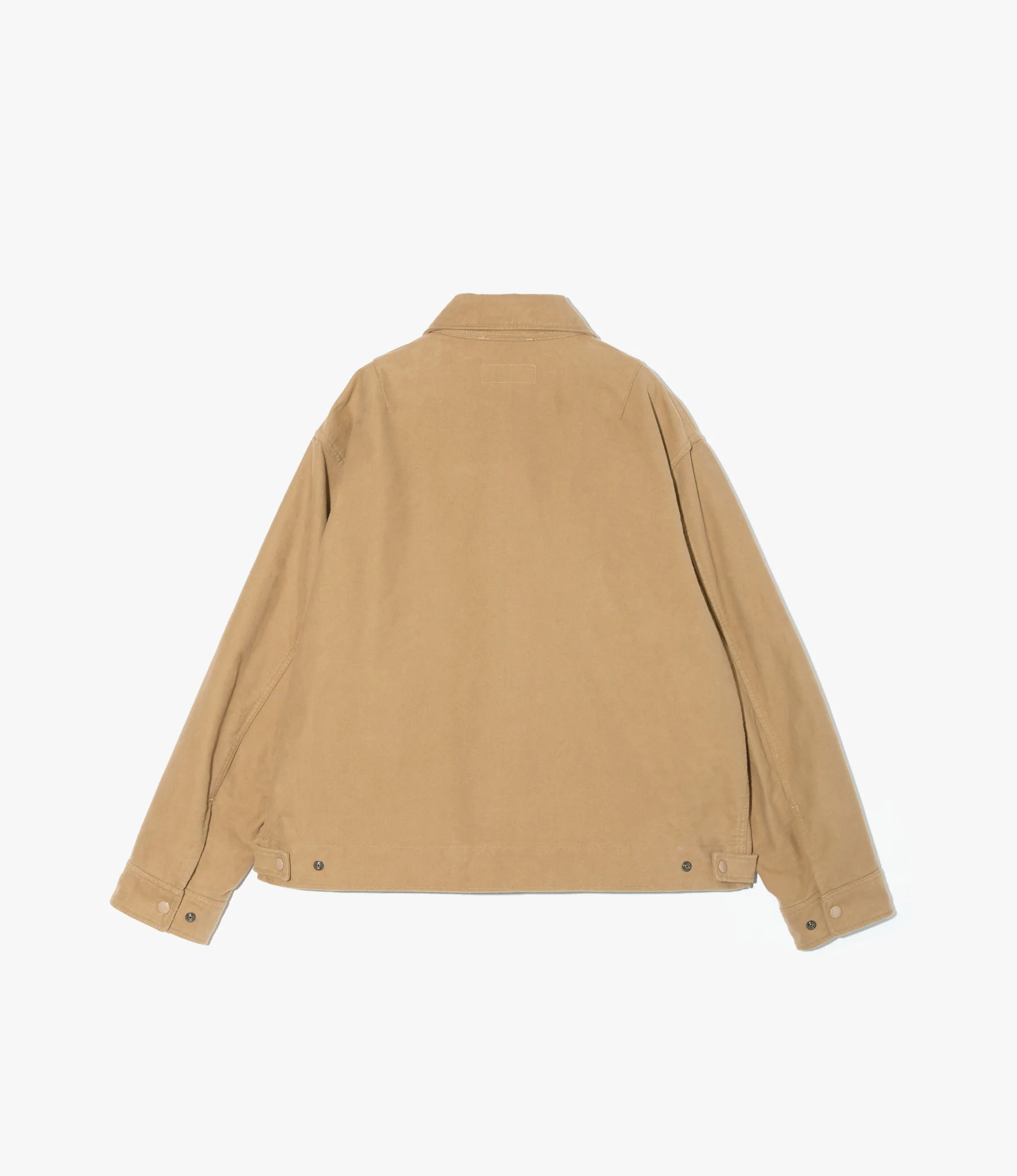 Short Jacket - Camel Cotton Moleskin - Image 2