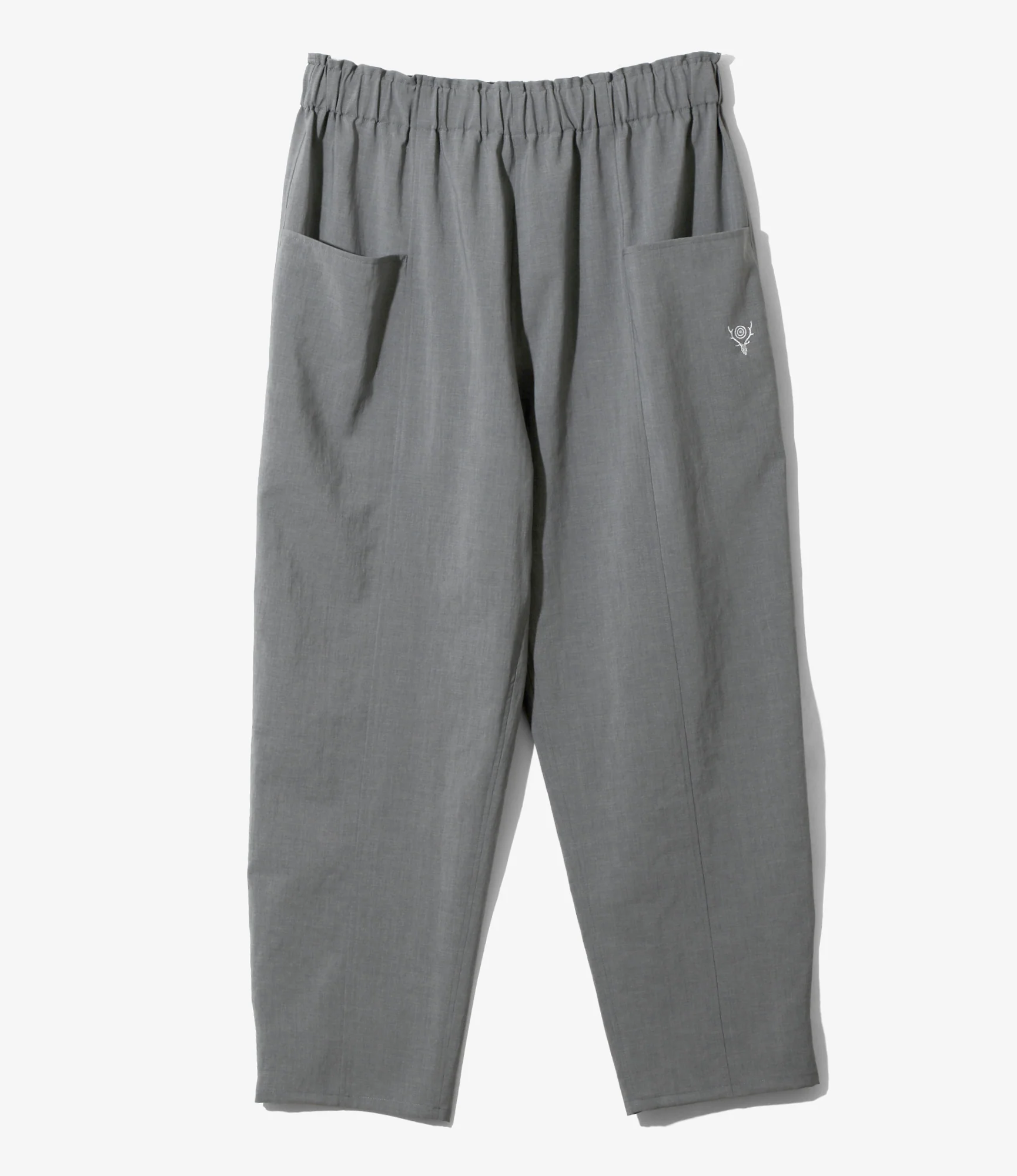 Army String Pant - Grey - Poly Oxford
