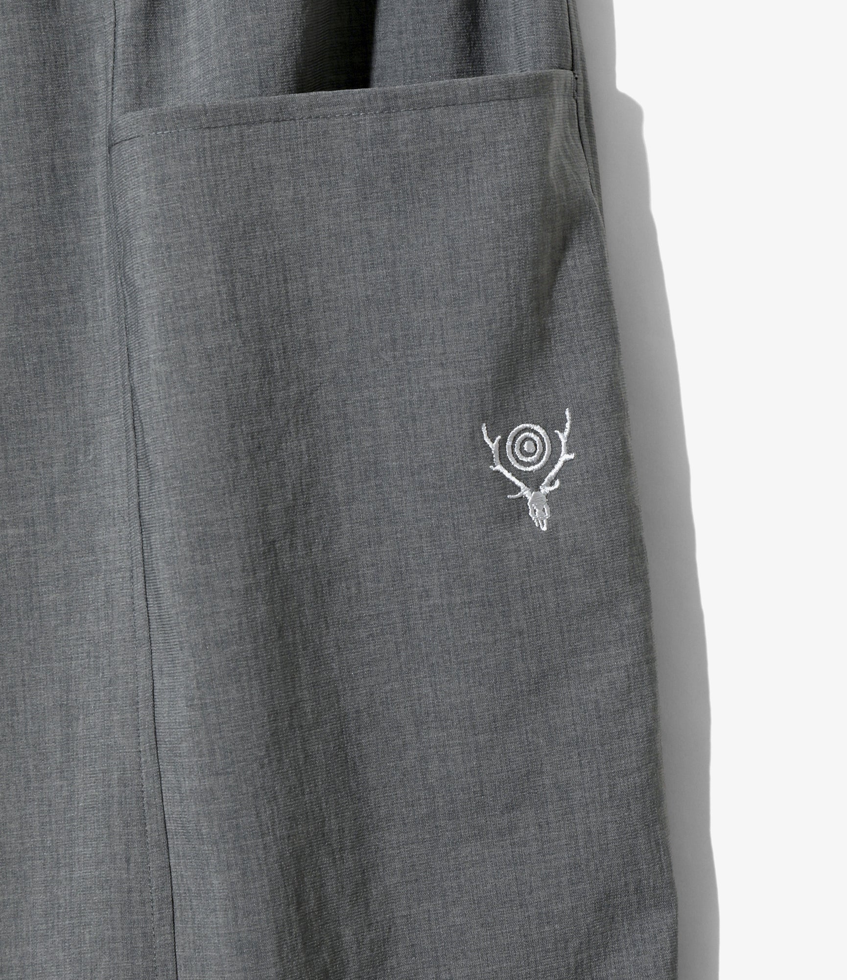 Army String Pant - Grey - Poly Oxford - Image 2