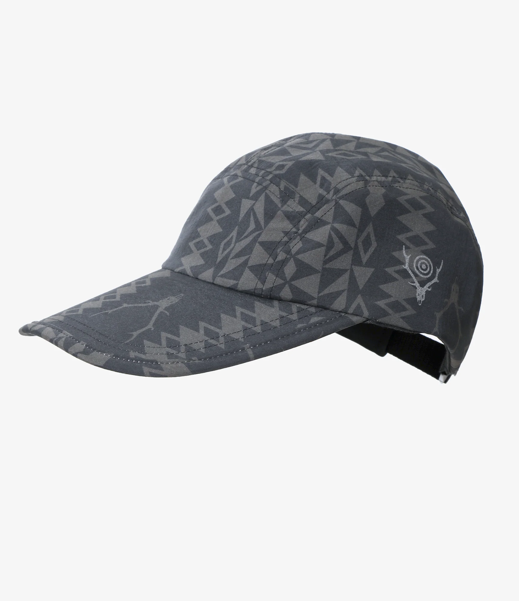 5 Panel Cap - Native S&T - Nylon Tussah / 3Layer