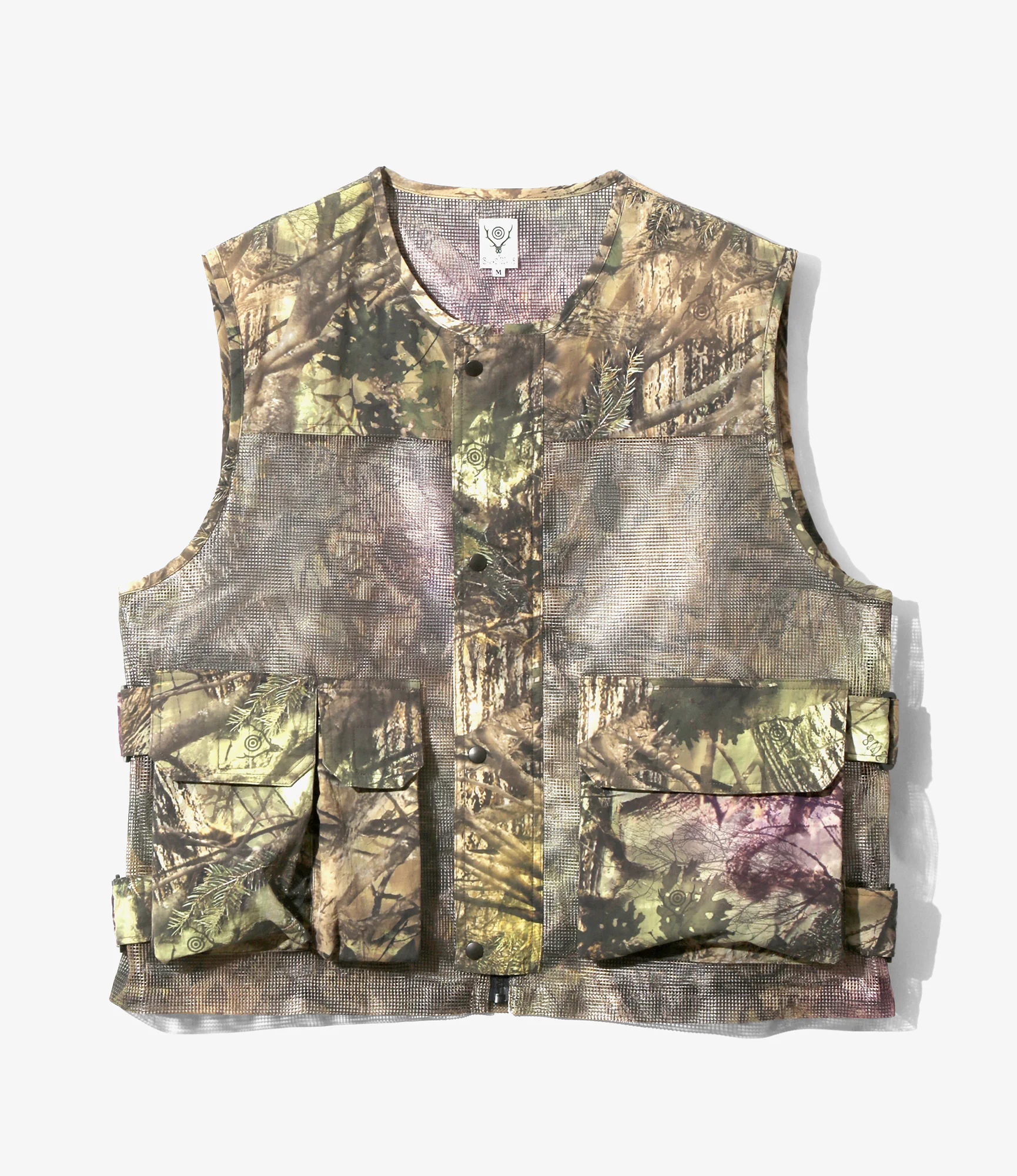 Armor Vest - Camo - Nylon Tussah / Heavyweight Mesh Combo