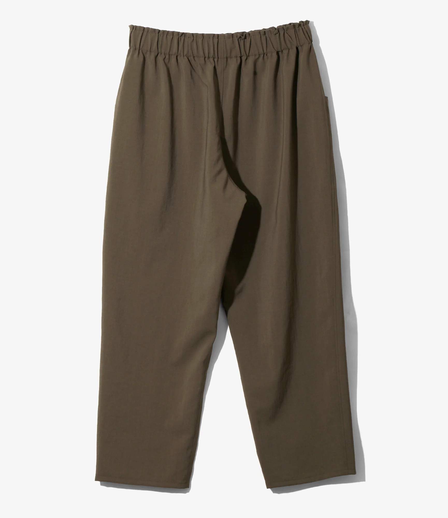 Army String Pant - Brown - Poly Oxford - Image 3