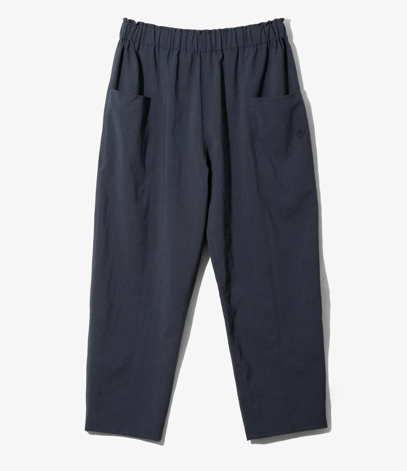 Army String Pant - Navy - Poly Oxford
