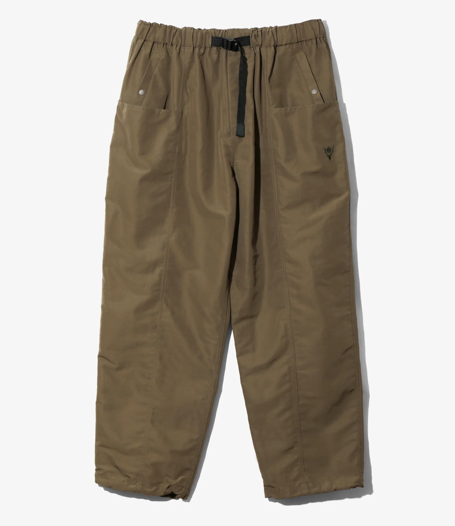 Belted C.S.Pant - Olive - C/N Grosgrain