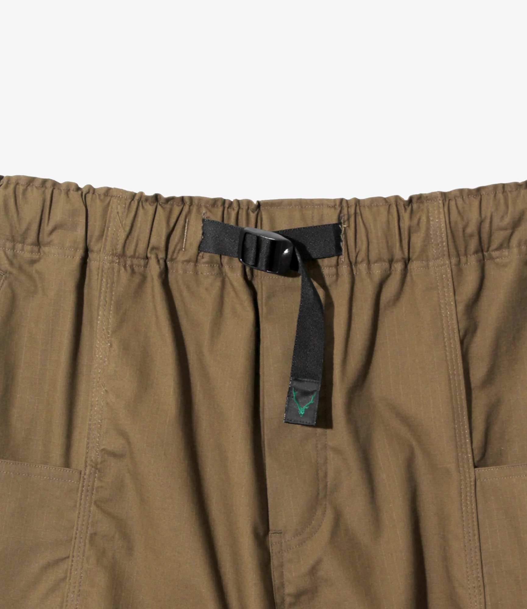 Belted C.S.Pant - Olive - Cotton Ripstop - Image 3