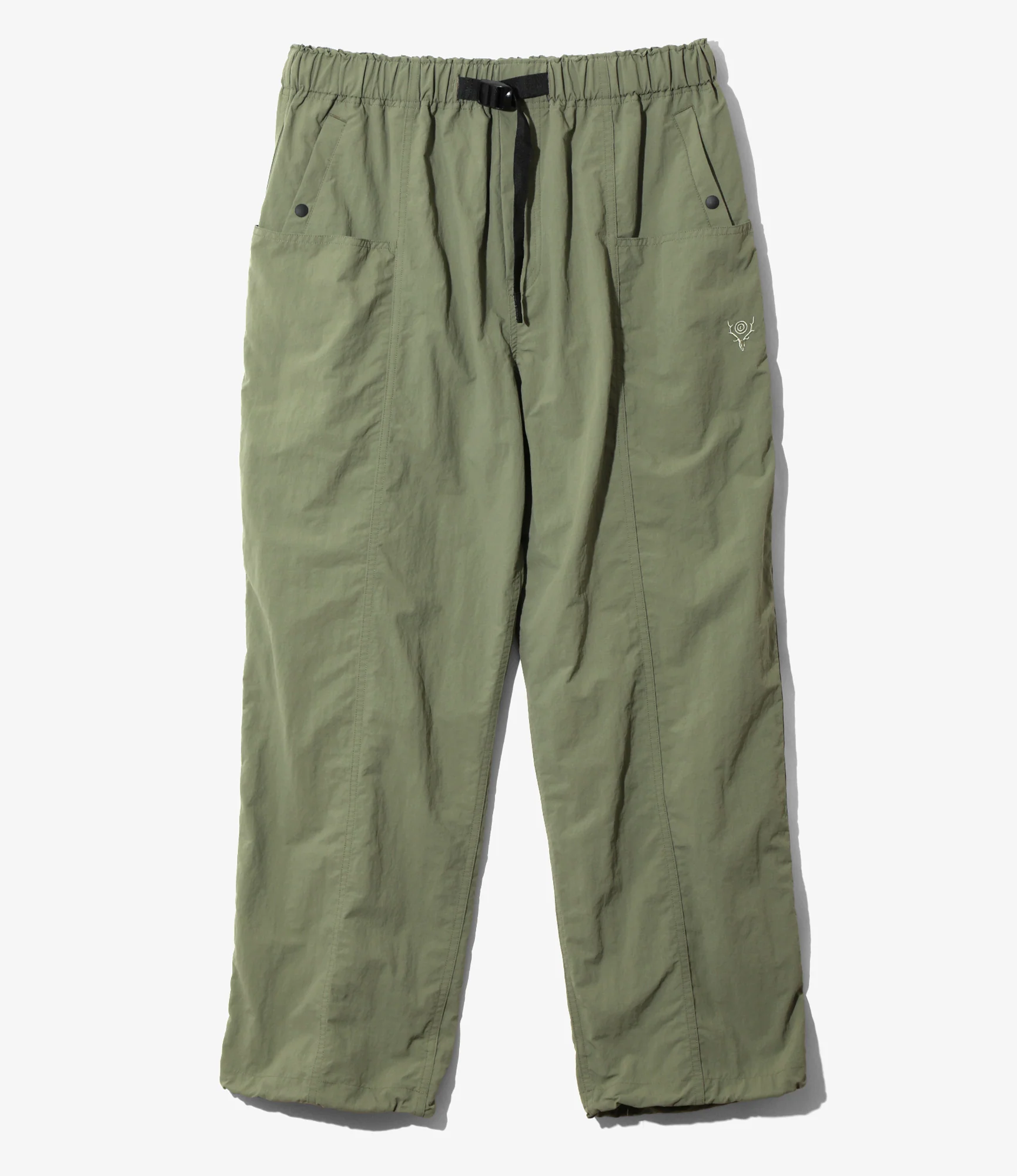 Belted C.S.Pant - Olive - Nylon Ripstop