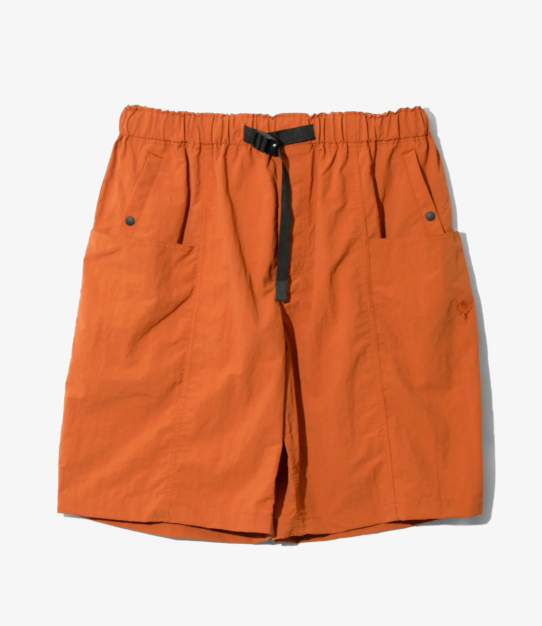 Belted C.S. Short - Orange - Nylon Ripstop