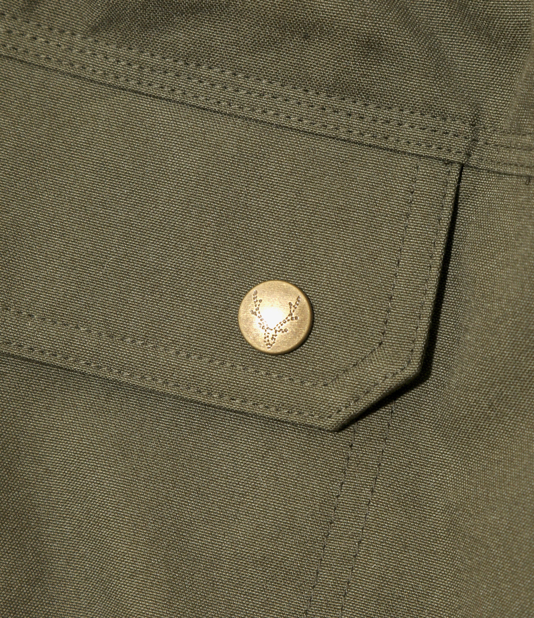 Belted Harbor Short - Olive - C/N Canvas - Image 5