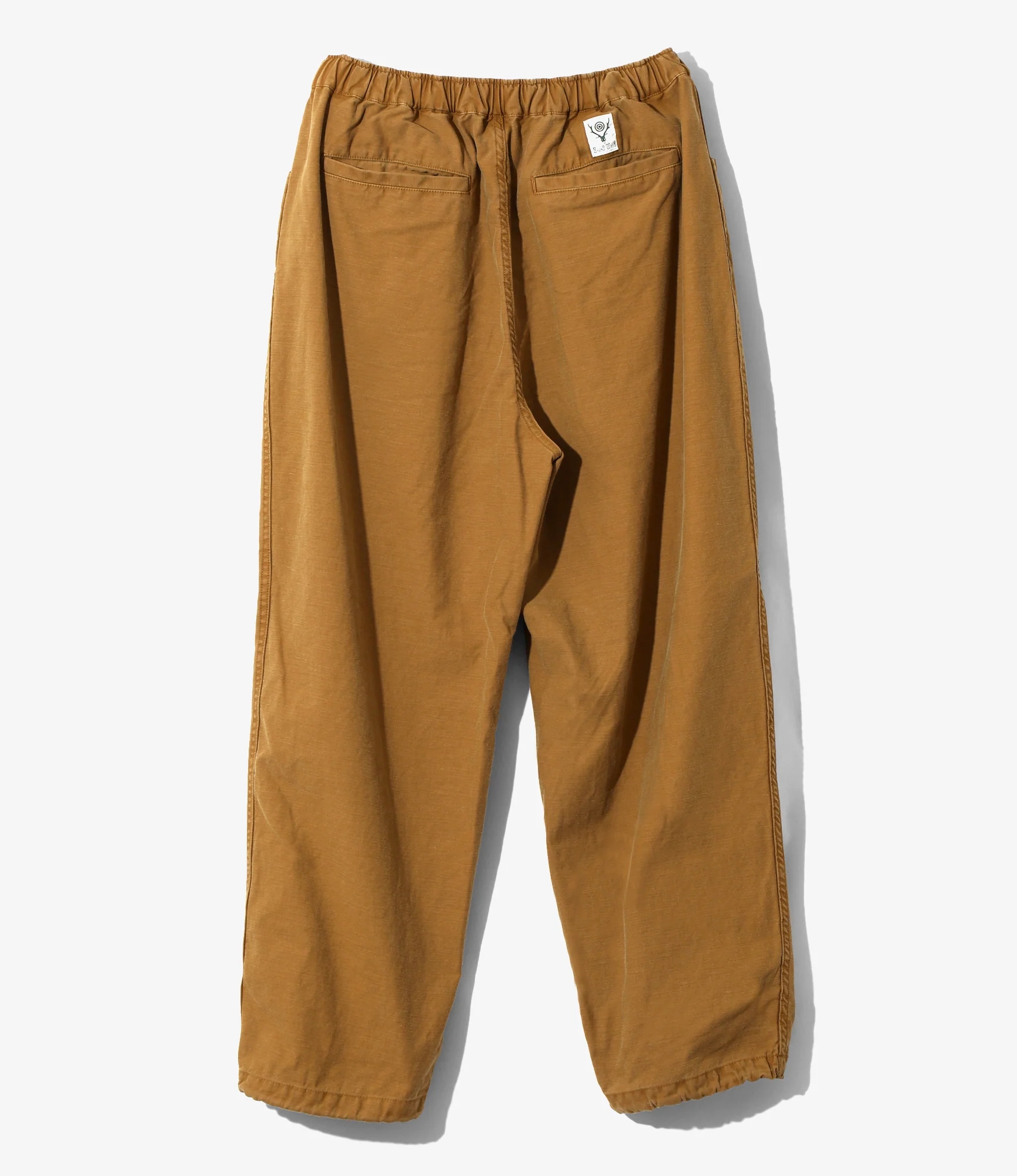 Belted Logger Pant- Reversed Sateen - Coyote - Image 4