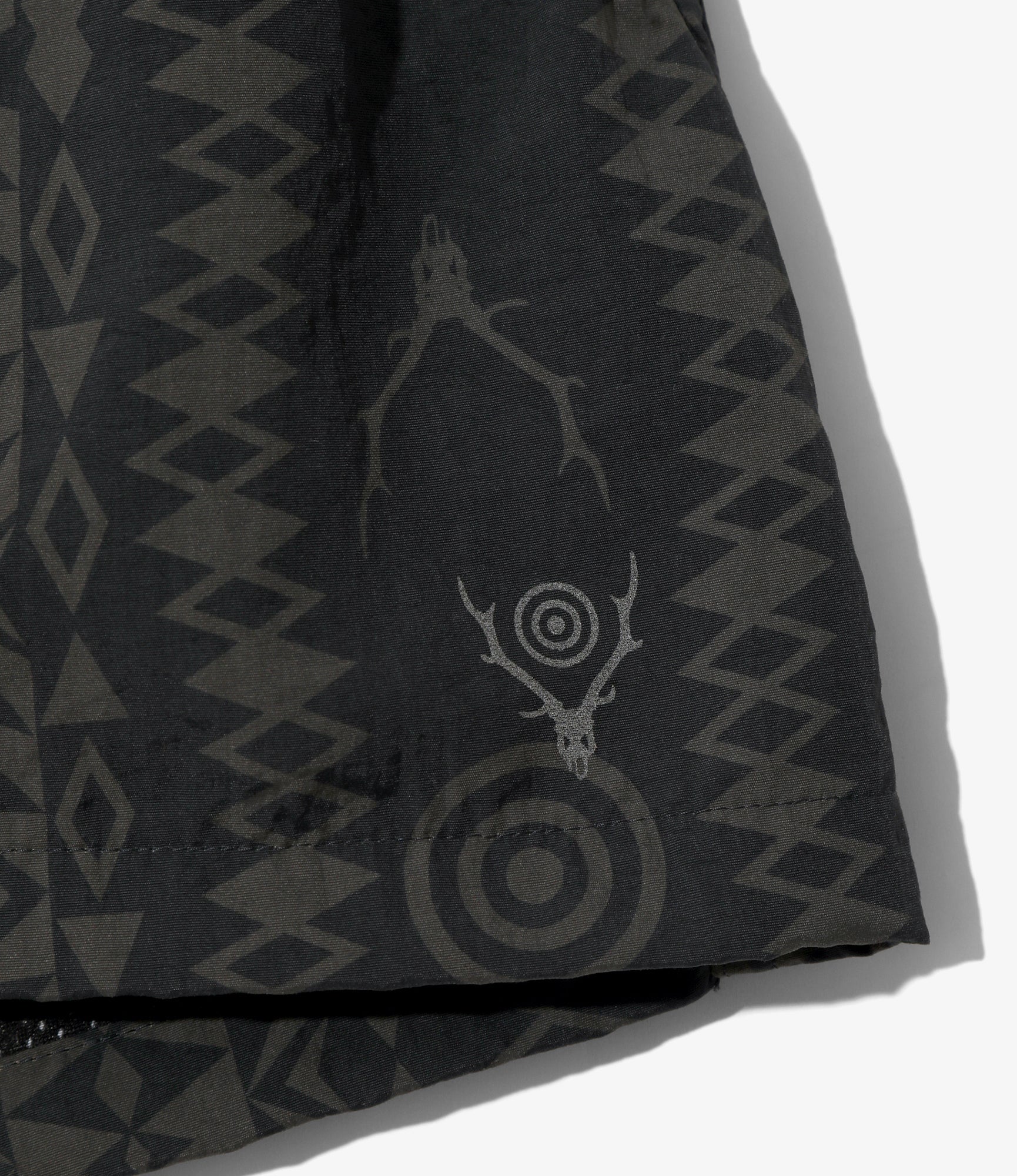 Belted Short - Native S&T - Nylon Tussah - Image 2