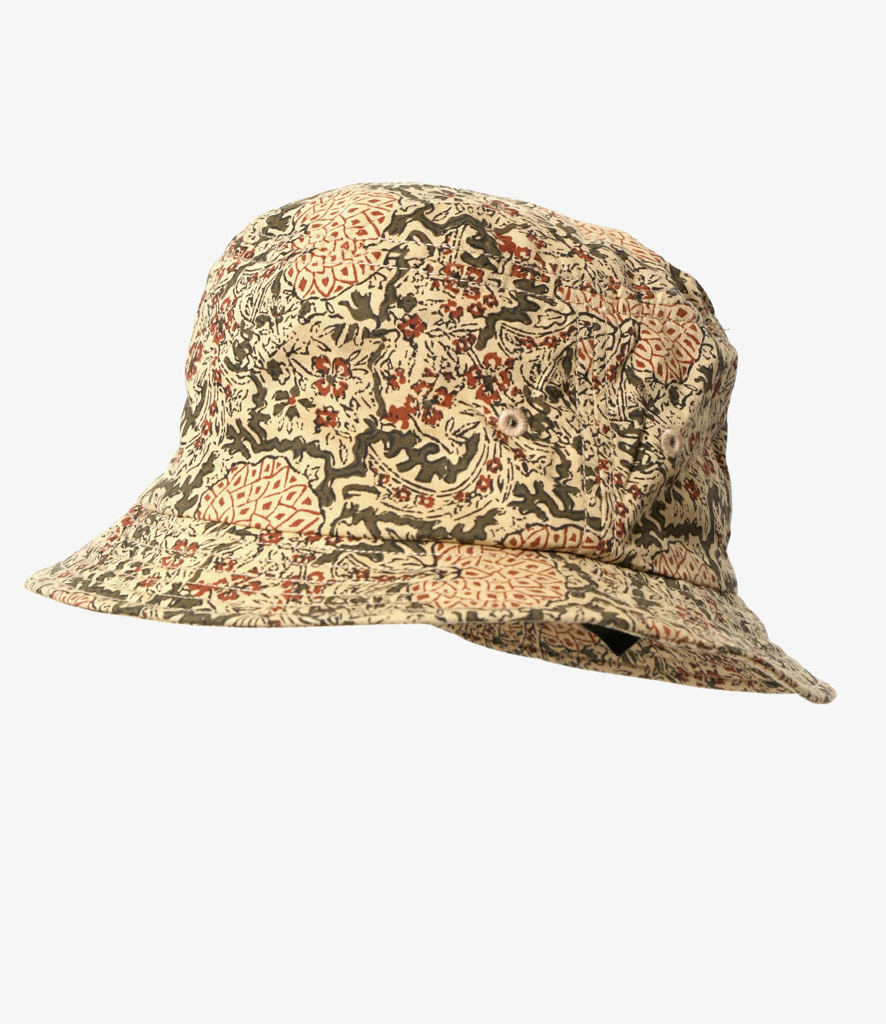 Bucket Hat - Beige - Batik Printed - Image 4