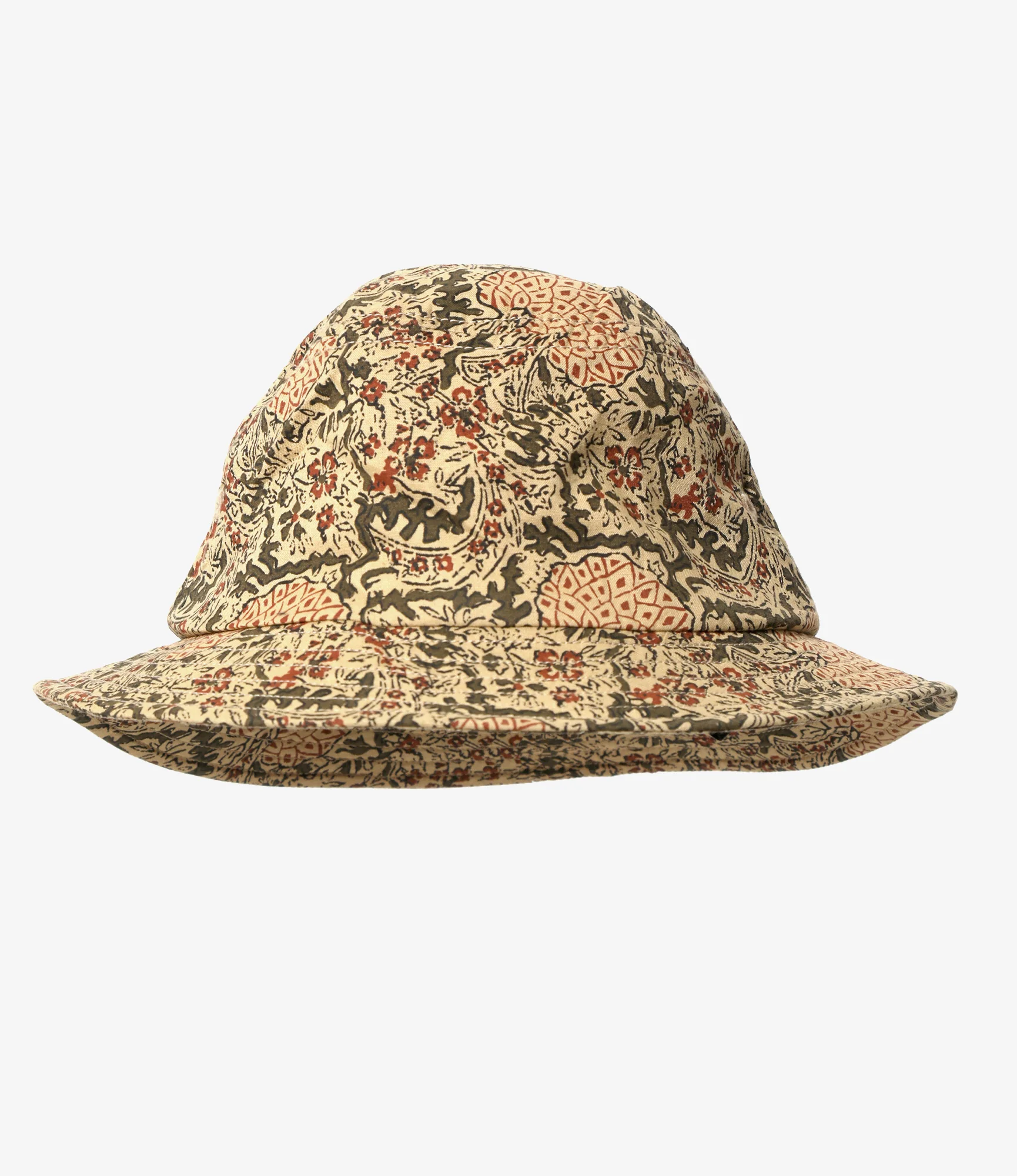 Bucket Hat - Beige - Batik Printed - Image 5